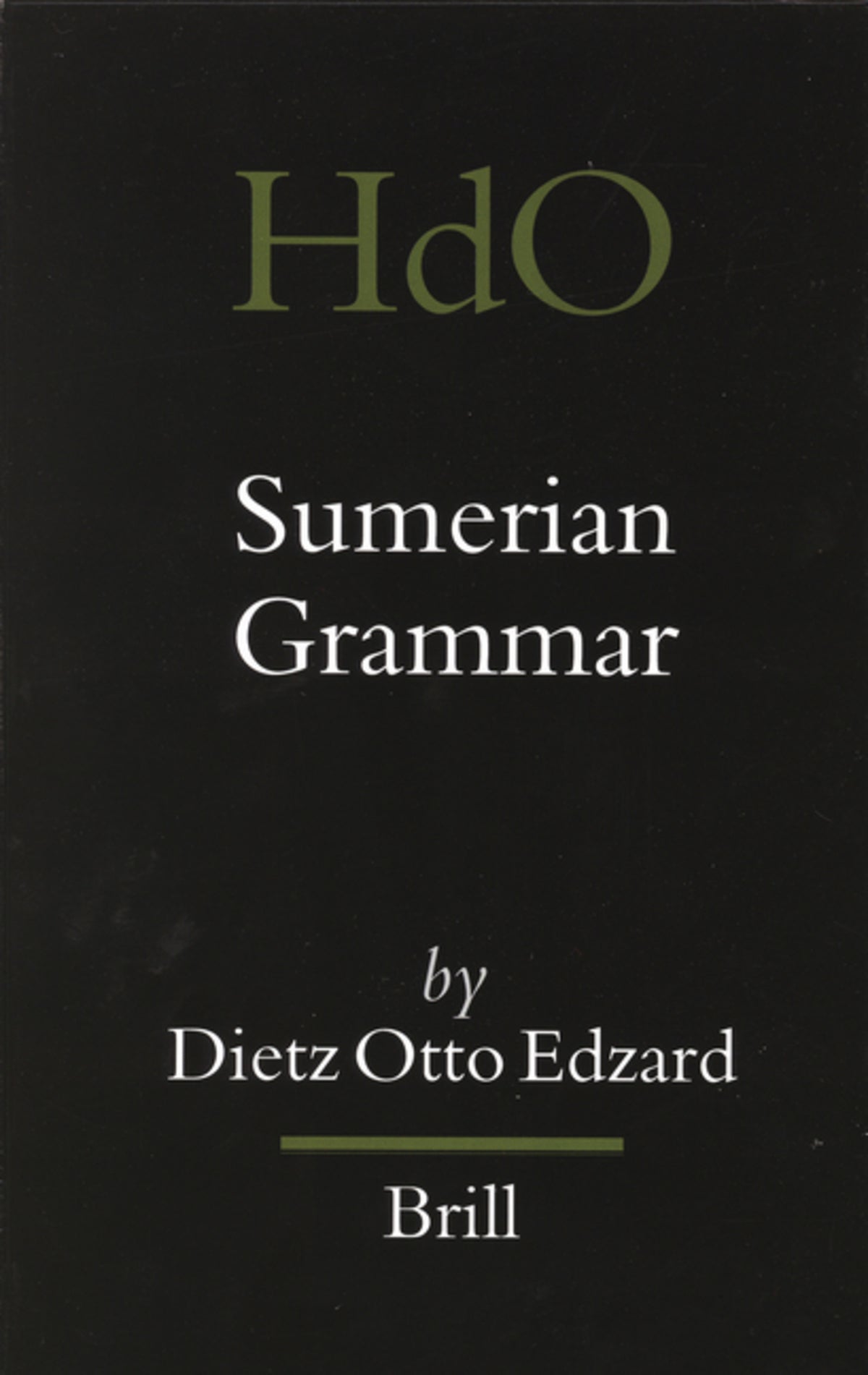 Cover image for Sumerian Grammar ISBN 9789004126084
