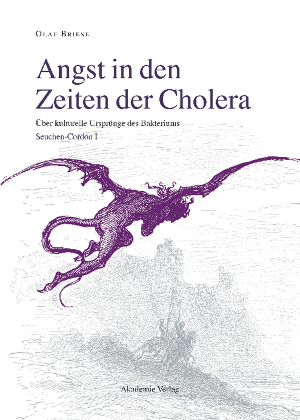 Cover image for Angst in den Zeiten der Cholera ISBN 9783050037790