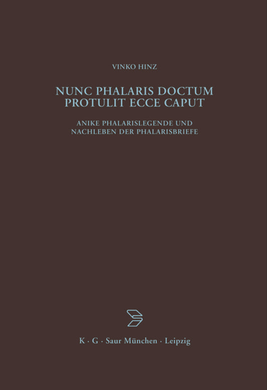 Nunc Phalaris doctum protulit ecce caput