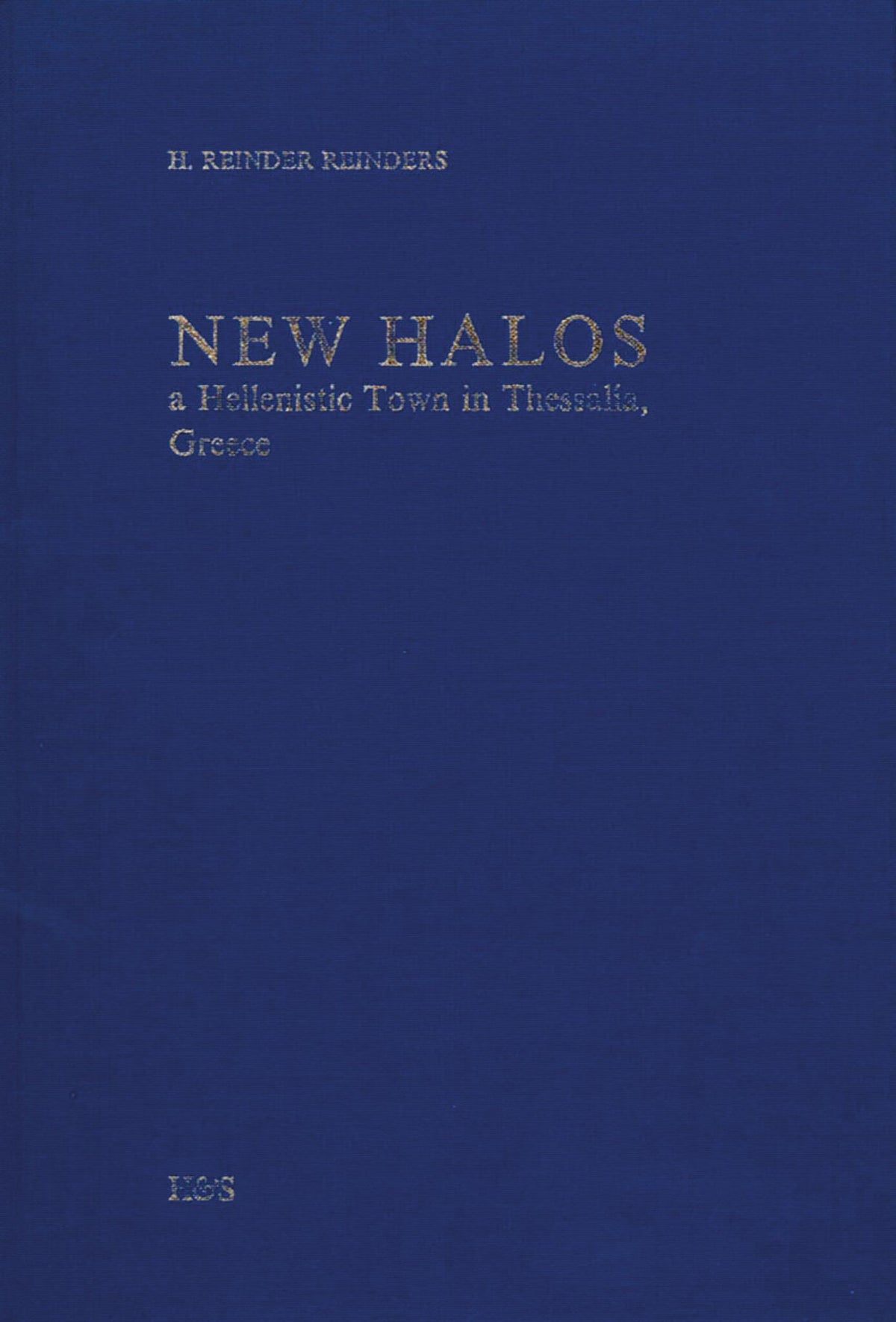 Cover image for New Halos ISBN 9789061941378