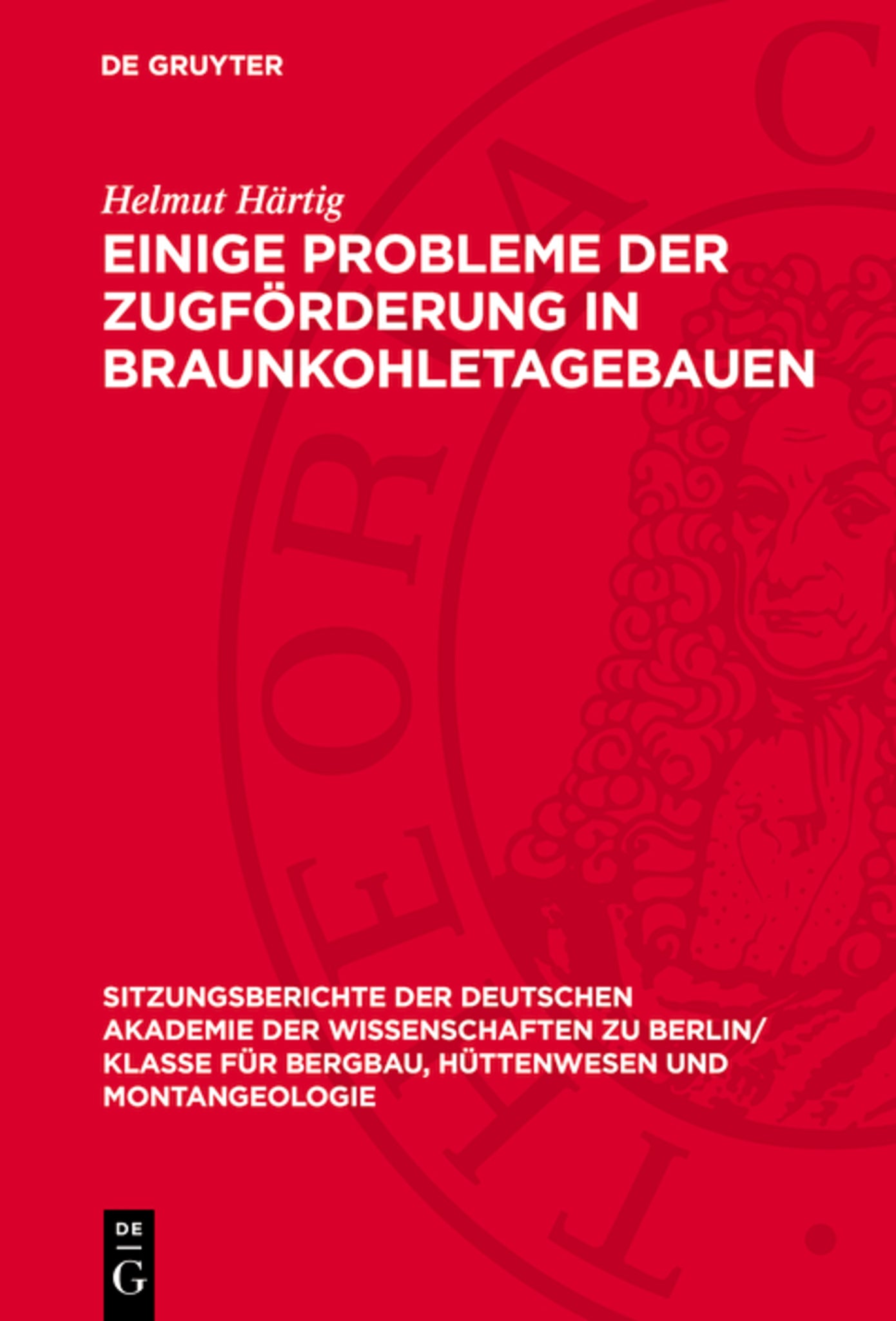 Einige Probleme der Zugförderung in Braunkohletagebauen
