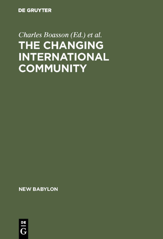 The Changing International Community