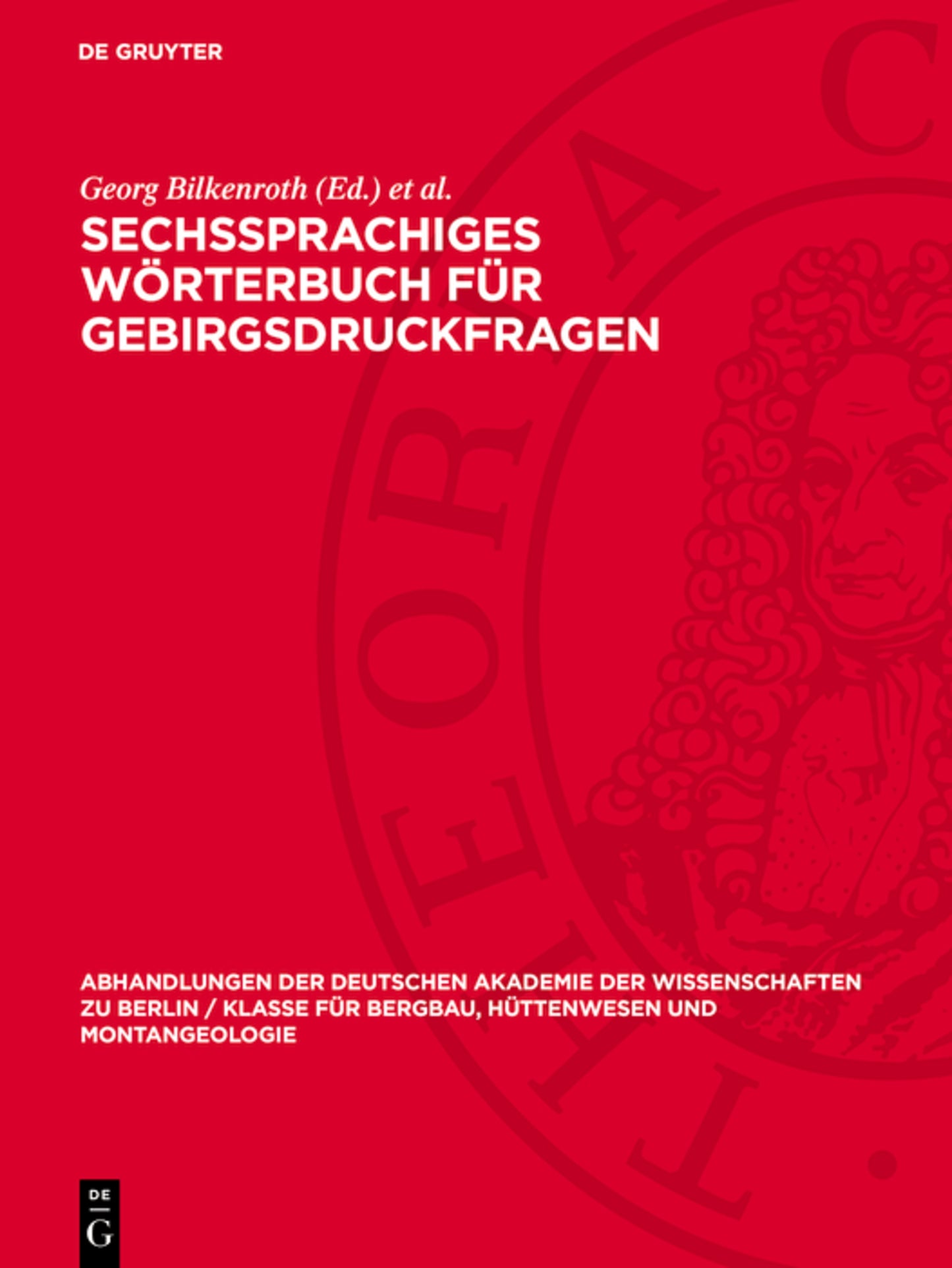 Sechssprachiges Wörterbuch für Gebirgsdruckfragen