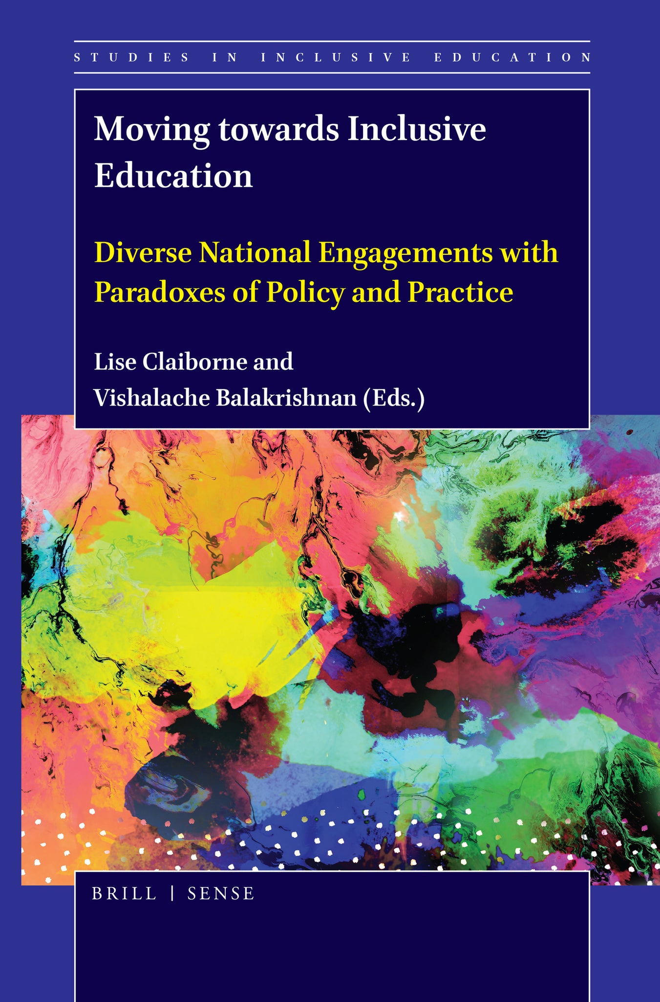 Cover image for Moving towards Inclusive Education ISBN 9789004401785