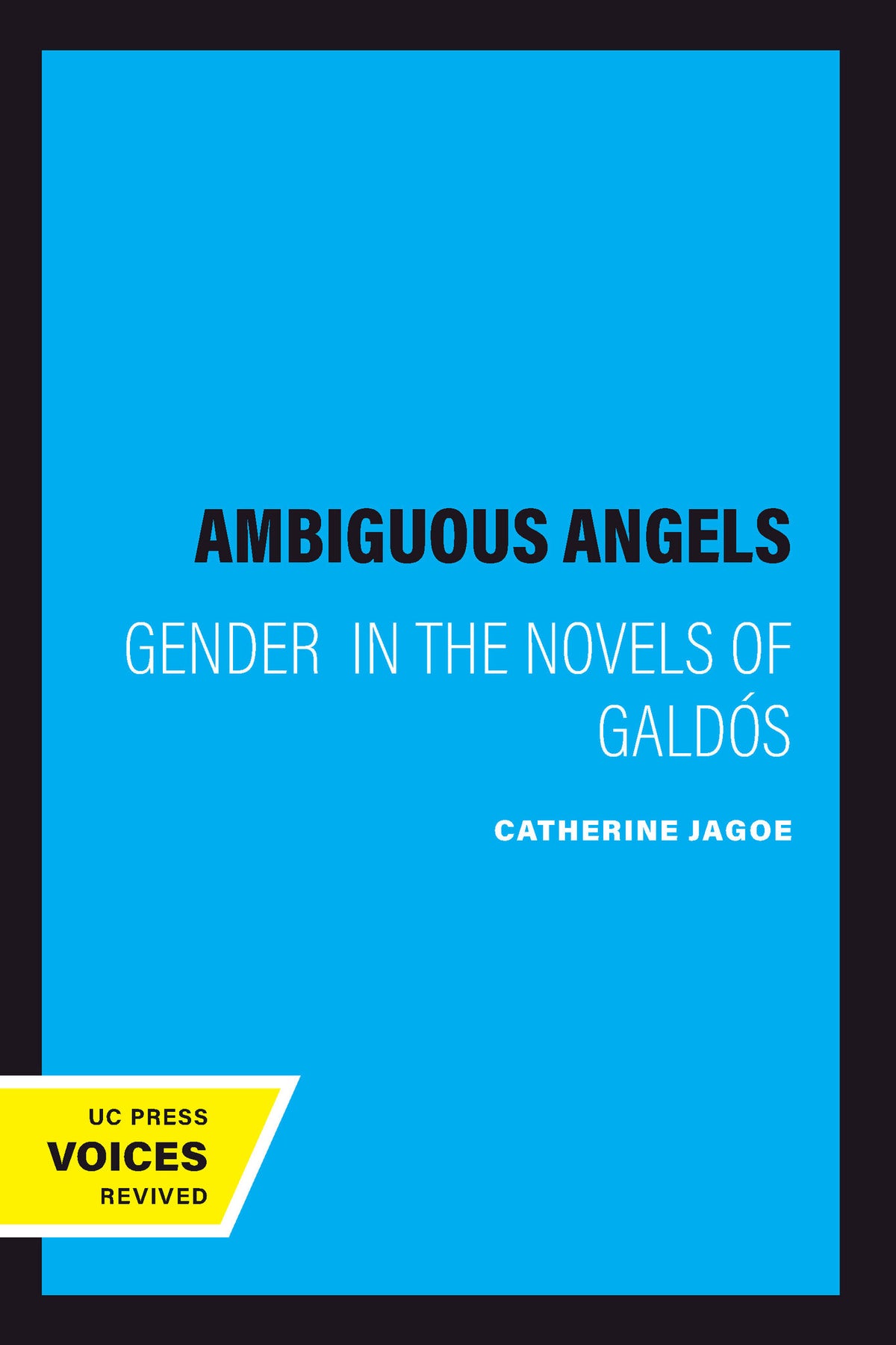 Cover image for Ambiguous Angels ISBN 9780520914179