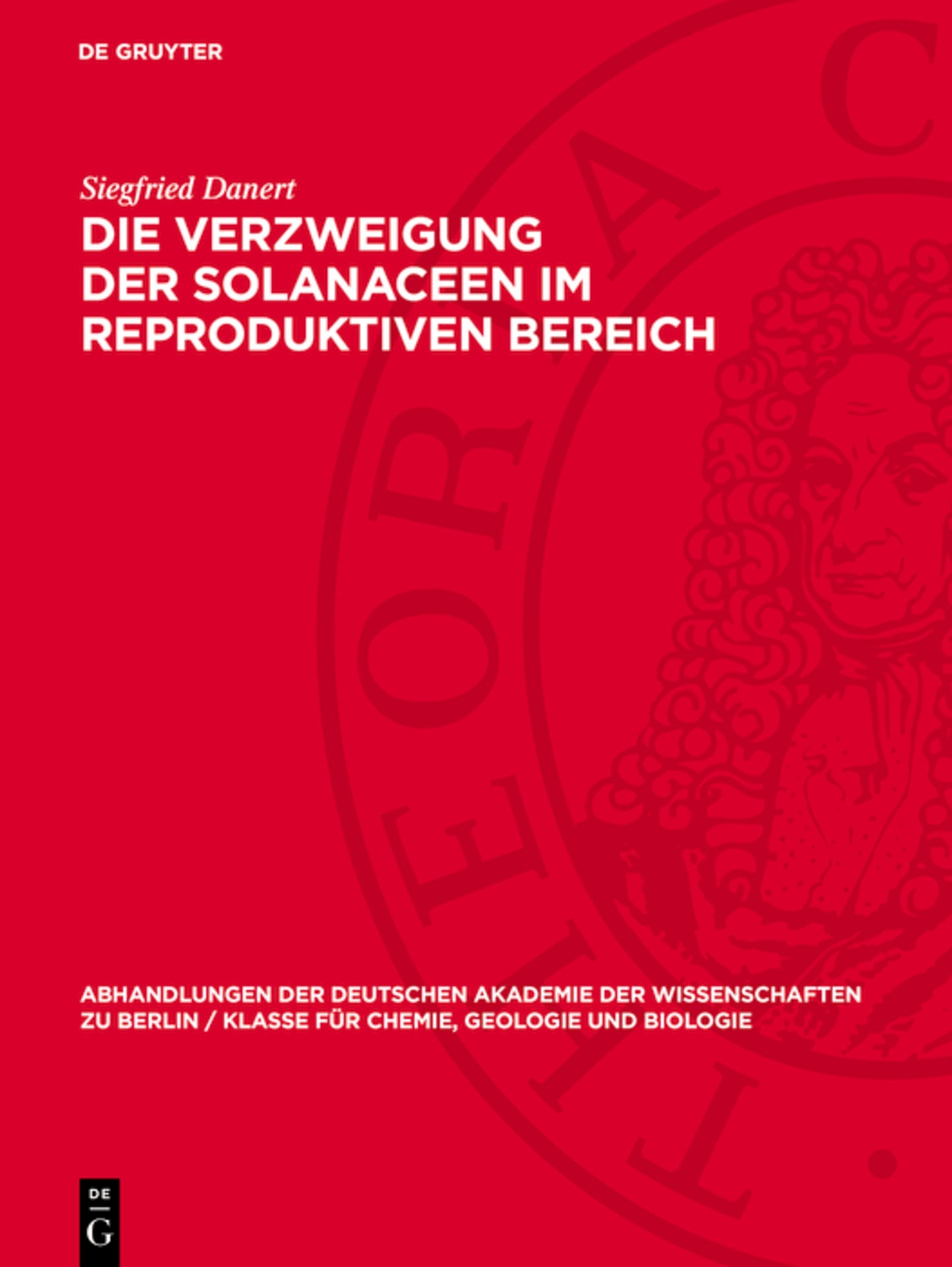 Die Verzweigung der Solanaceen im reproduktiven Bereich