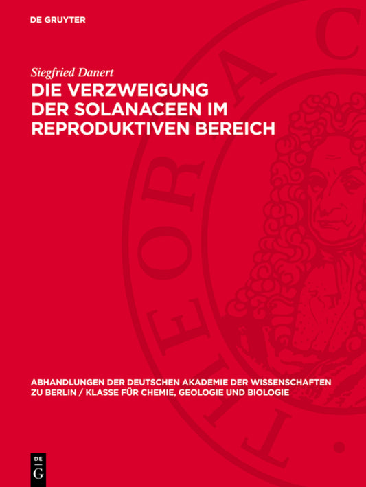 Die Verzweigung der Solanaceen im reproduktiven Bereich