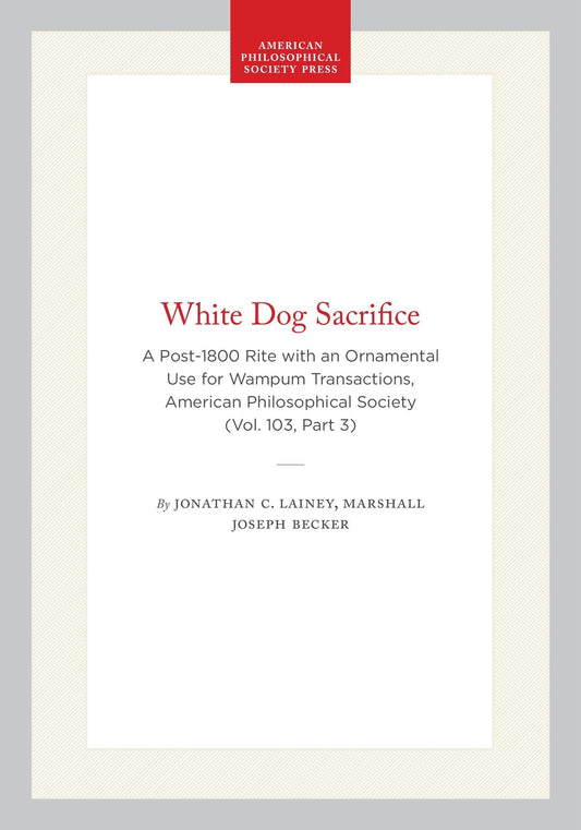 White Dog Sacrifice