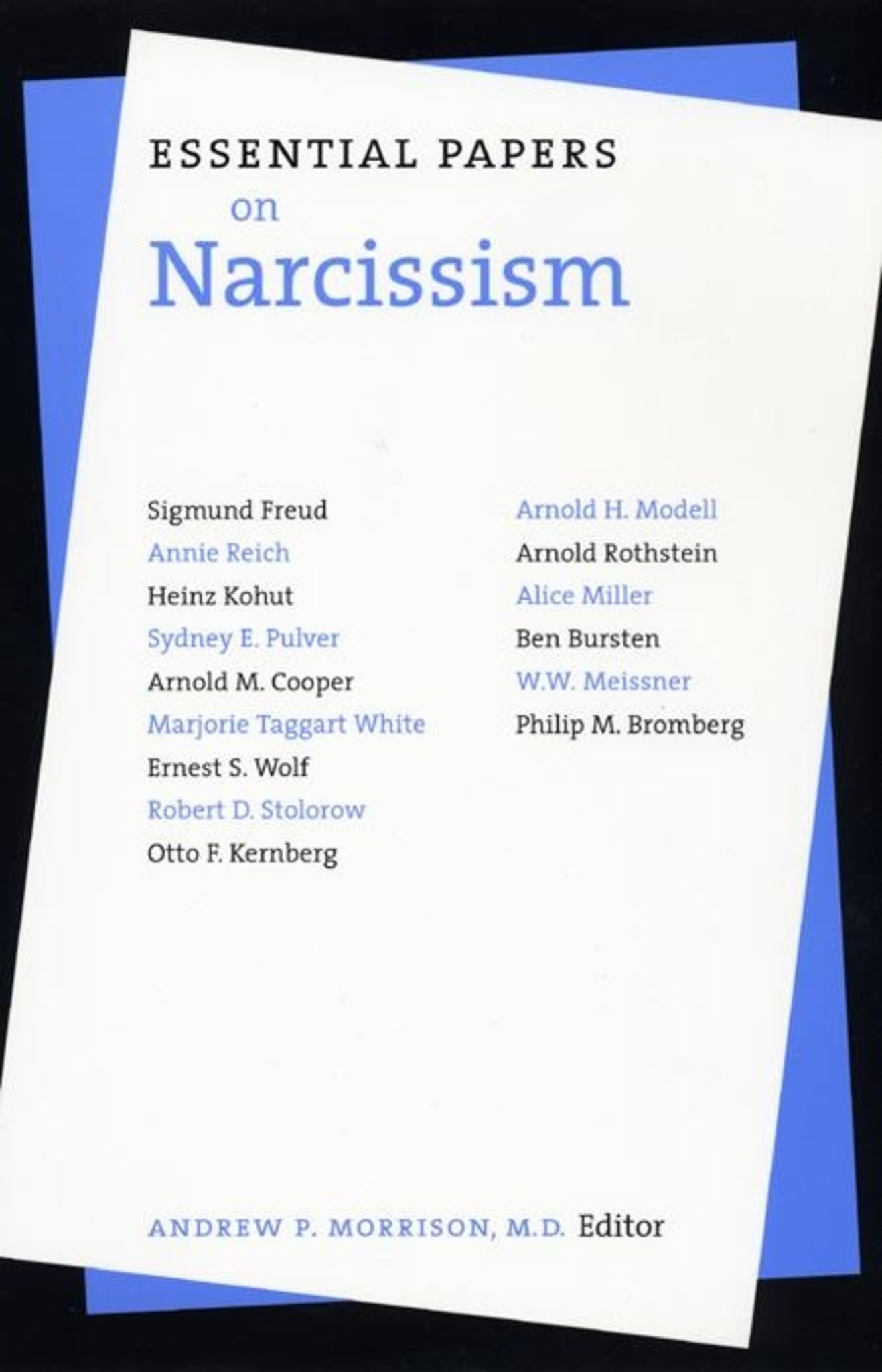 Cover image for Essential Papers on Narcissism ISBN 9780814753958
