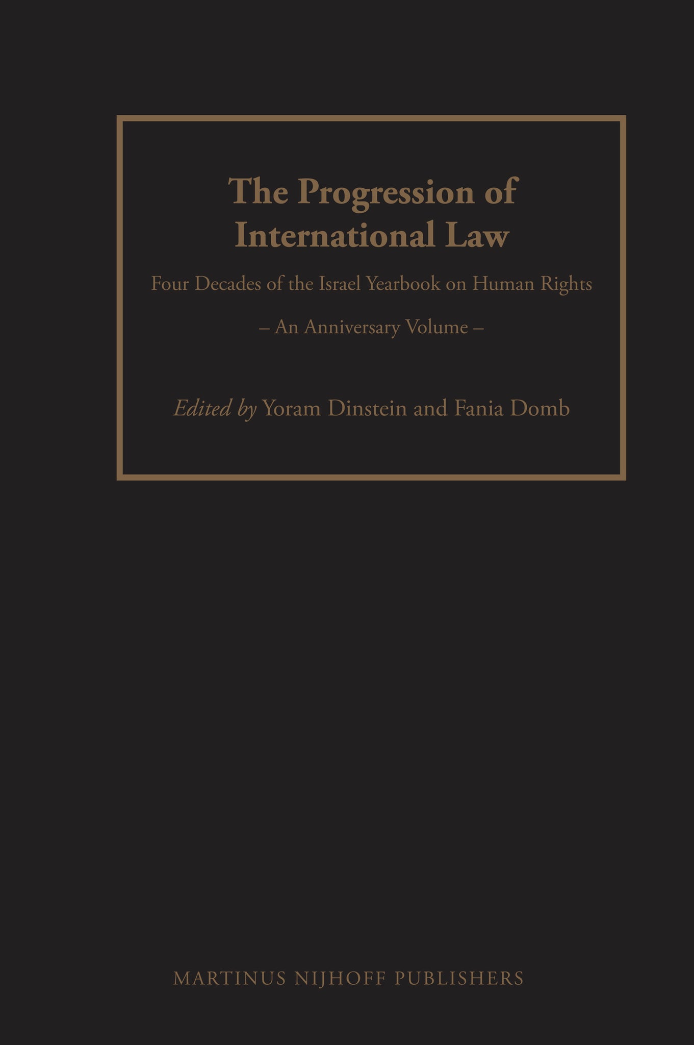 The Progression of International Law