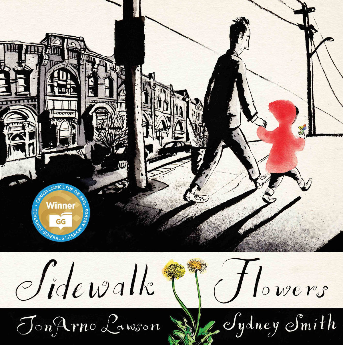 Cover image for Sidewalk Flowers ISBN 9781554984312