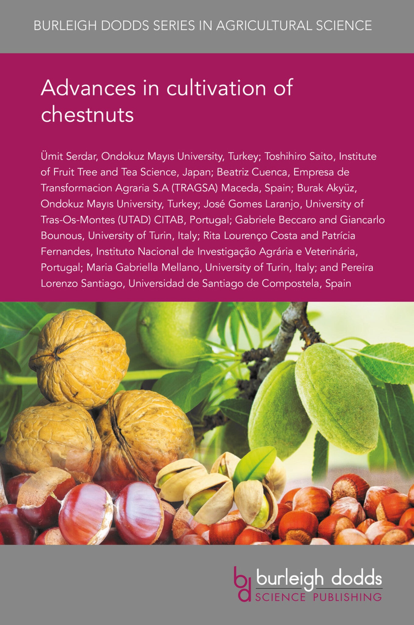 Cover image for Advances in cultivation of chestnuts ISBN 9781838798635