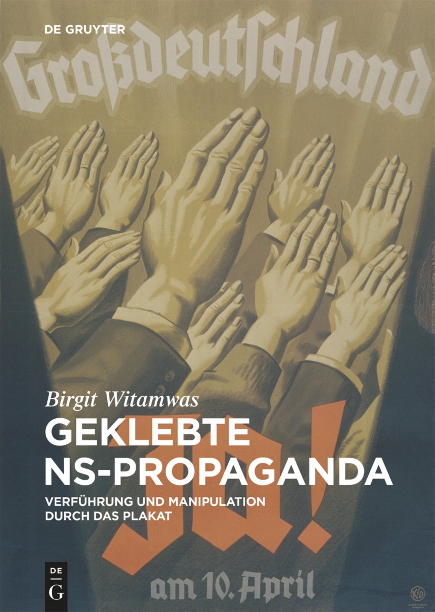 Geklebte NS-Propaganda