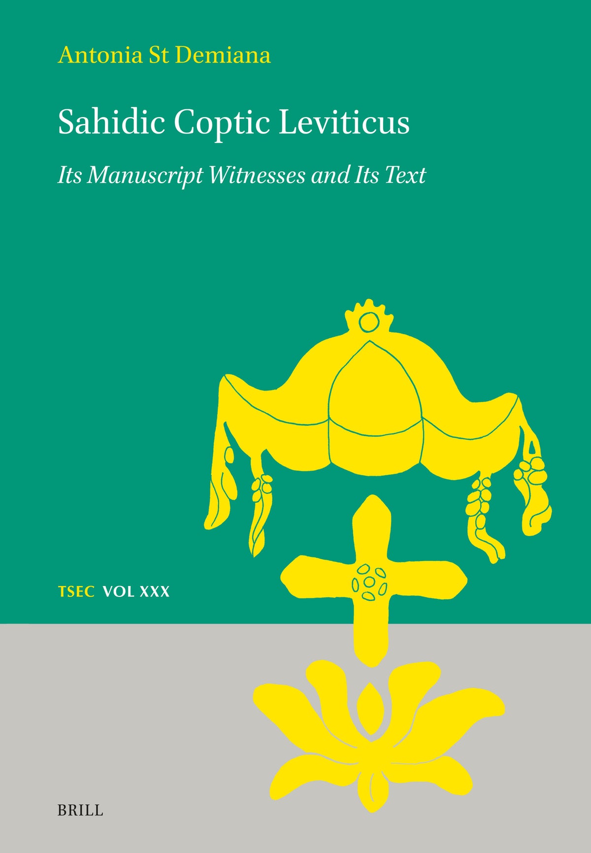 Cover image for Sahidic Coptic Leviticus ISBN 9789004545885