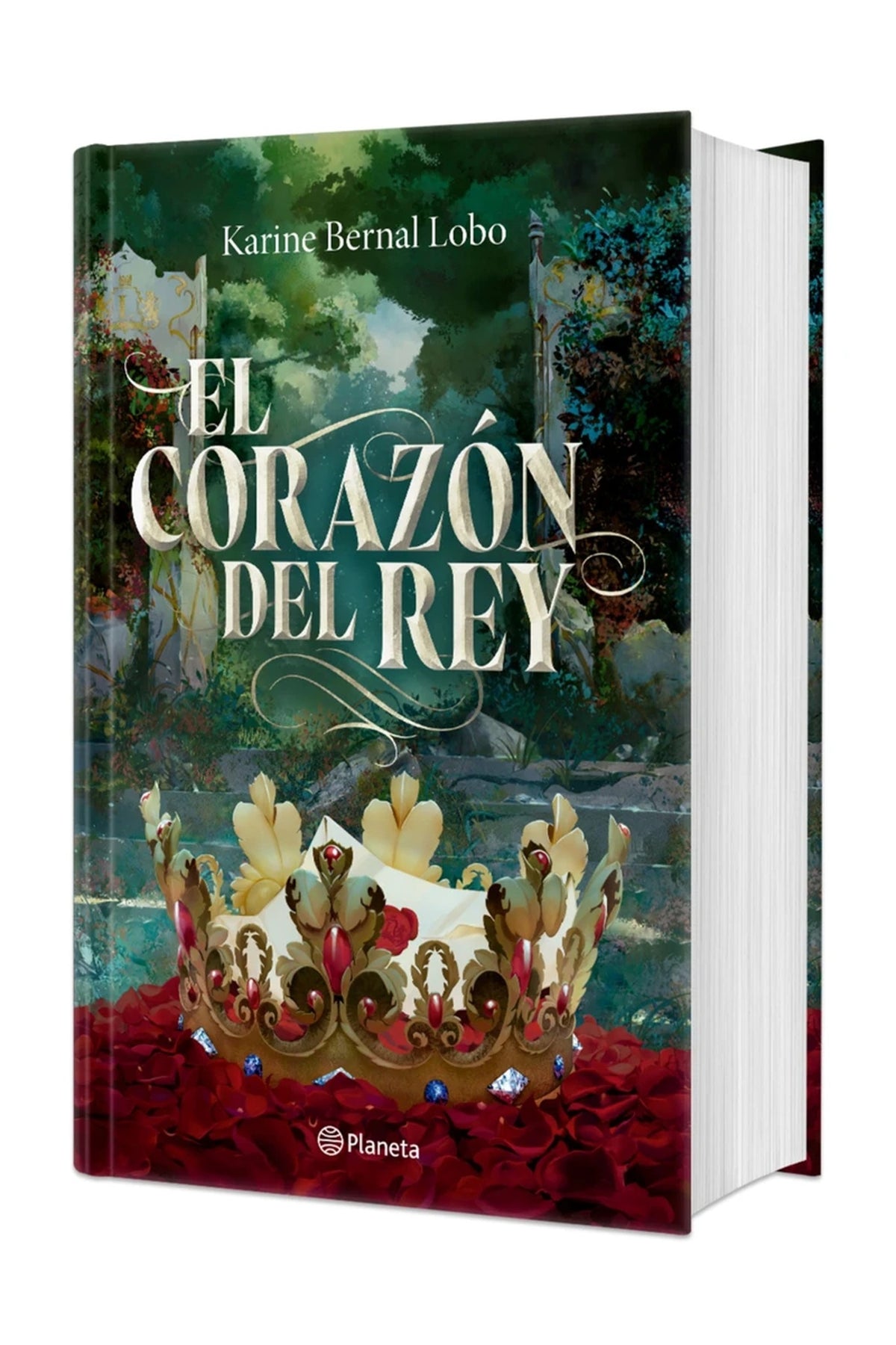 Cover image for El corazón del rey. Edición Tapa Dura / The King's Heart (saga Rey 3) ISBN 