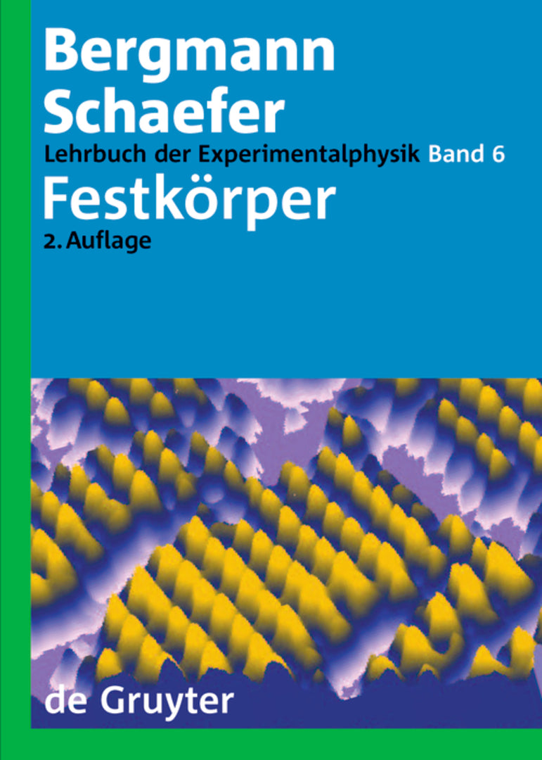 Cover image for Festkörper ISBN 9783110174854