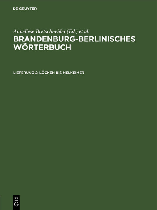 Löcken bis Melkeimer