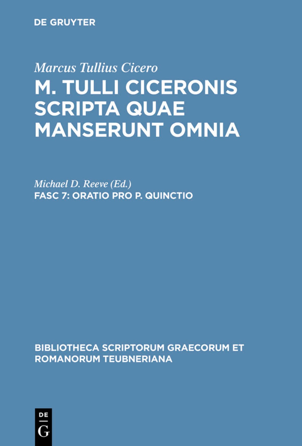 Oratio pro P. Quinctio