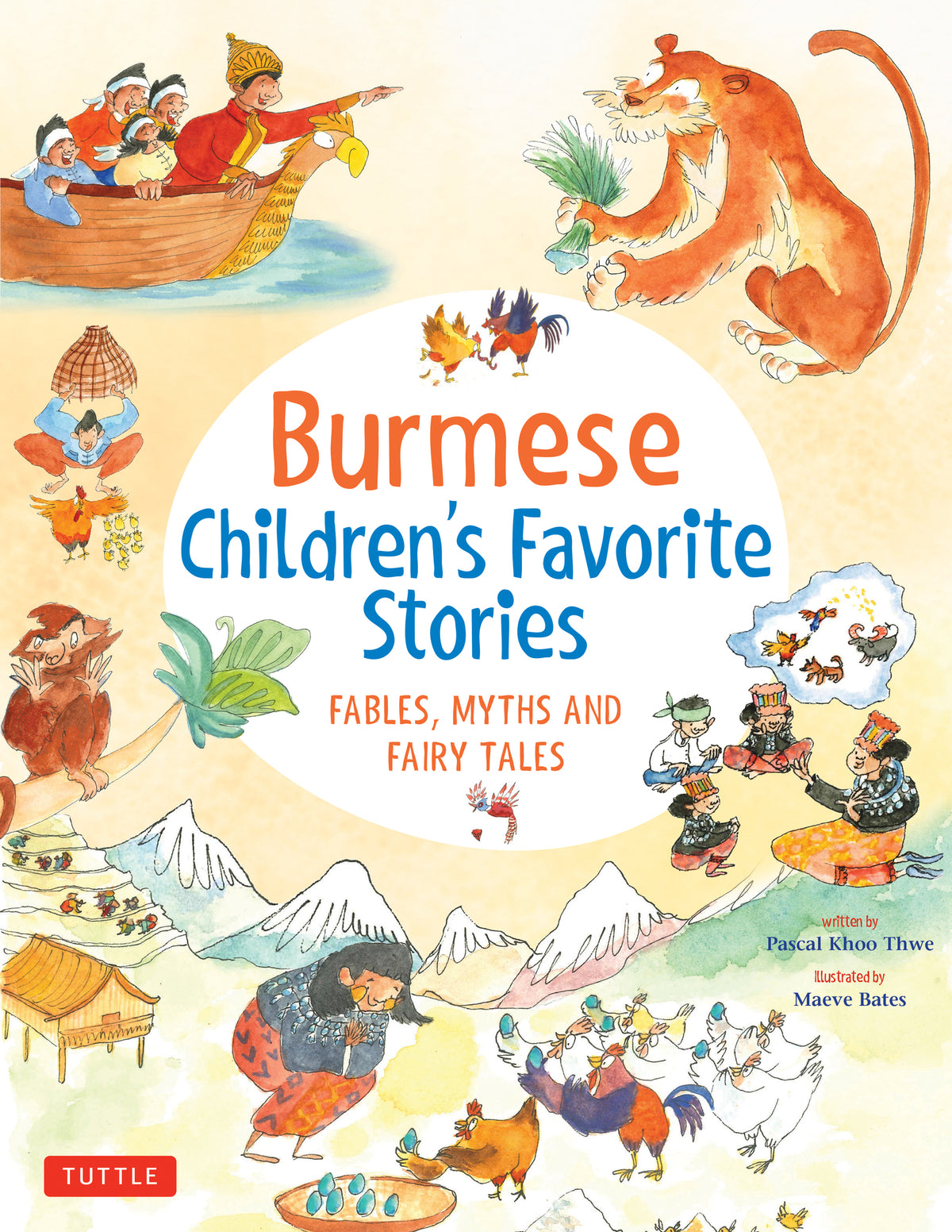 Cover image for Burmese Children's Favorite Stories ISBN 9780804853767