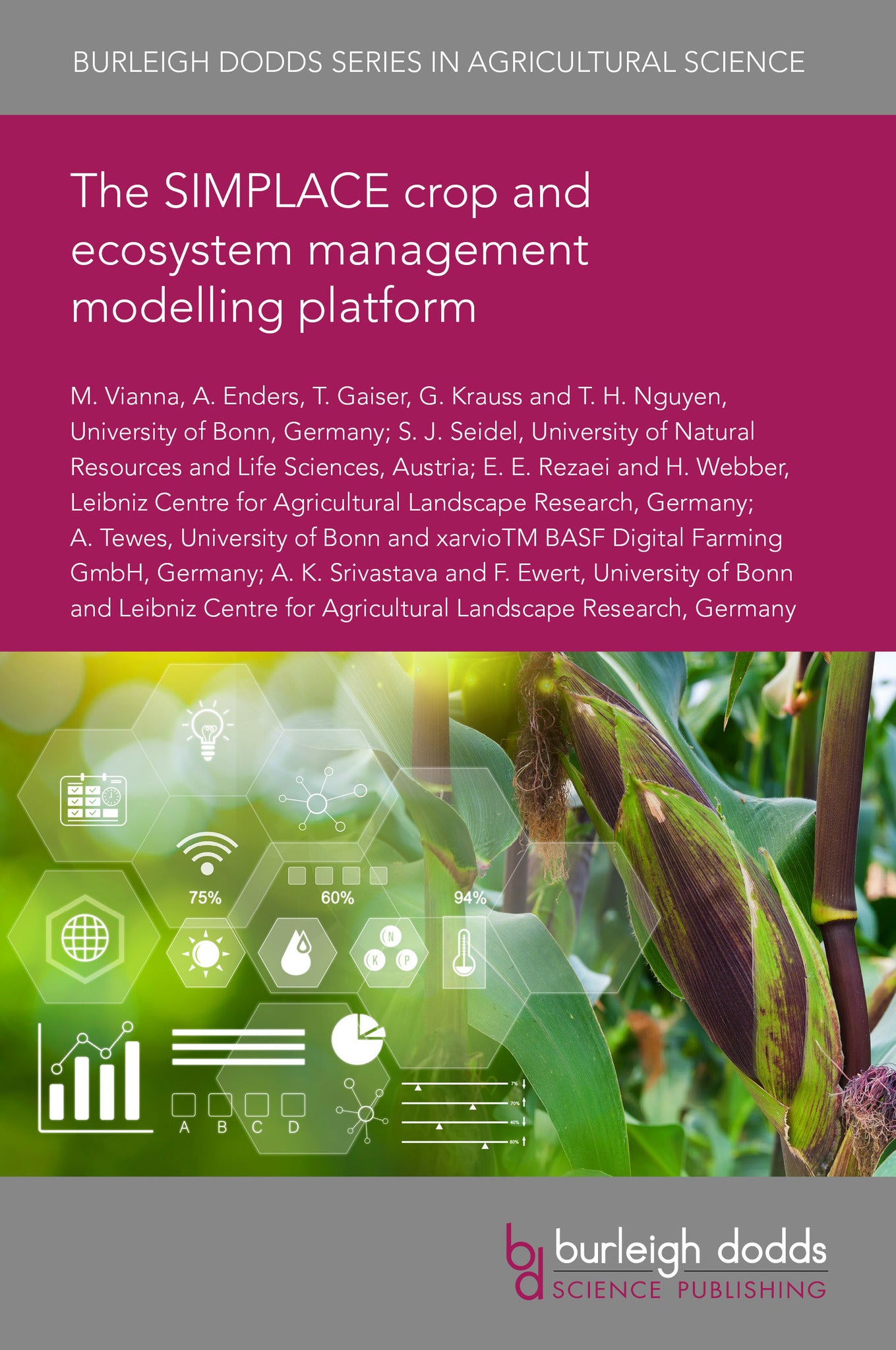 Cover image for The SIMPLACE crop and ecosystem management modelling platform ISBN 9781835456439