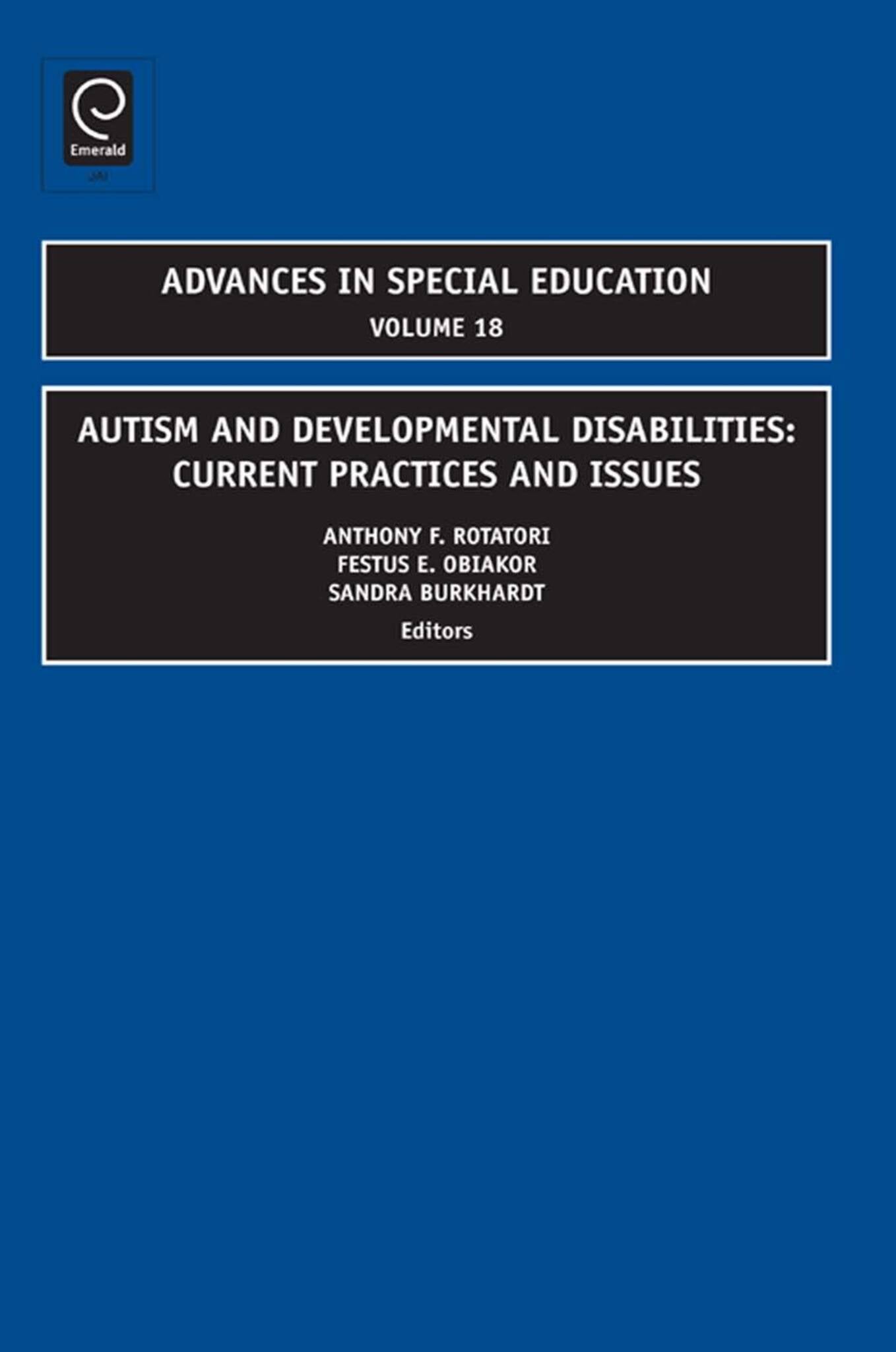 Autism and Developmental Disabilities