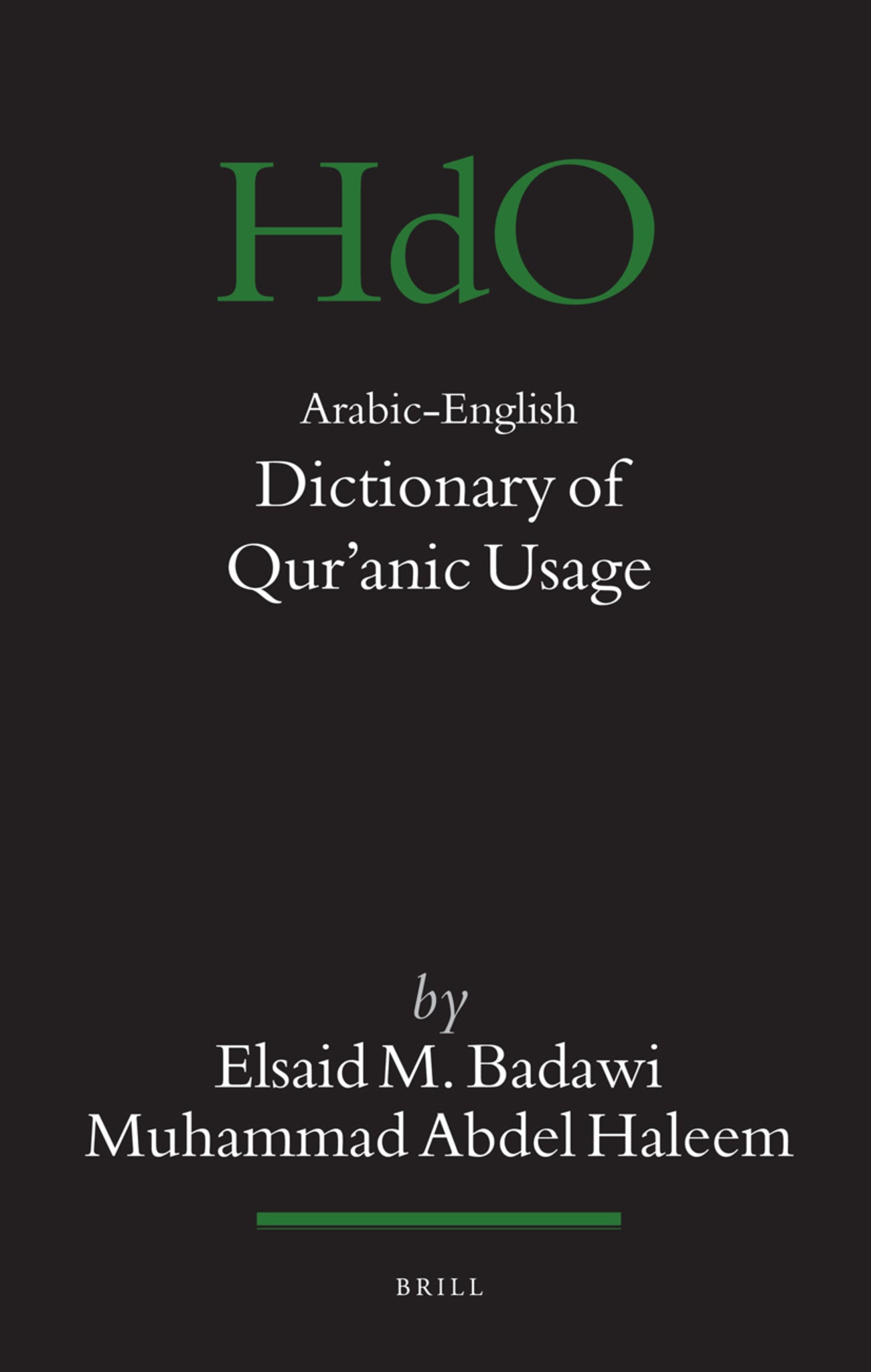 Cover image for Arabic-English Dictionary of Qurʾanic Usage ISBN 9789004149489