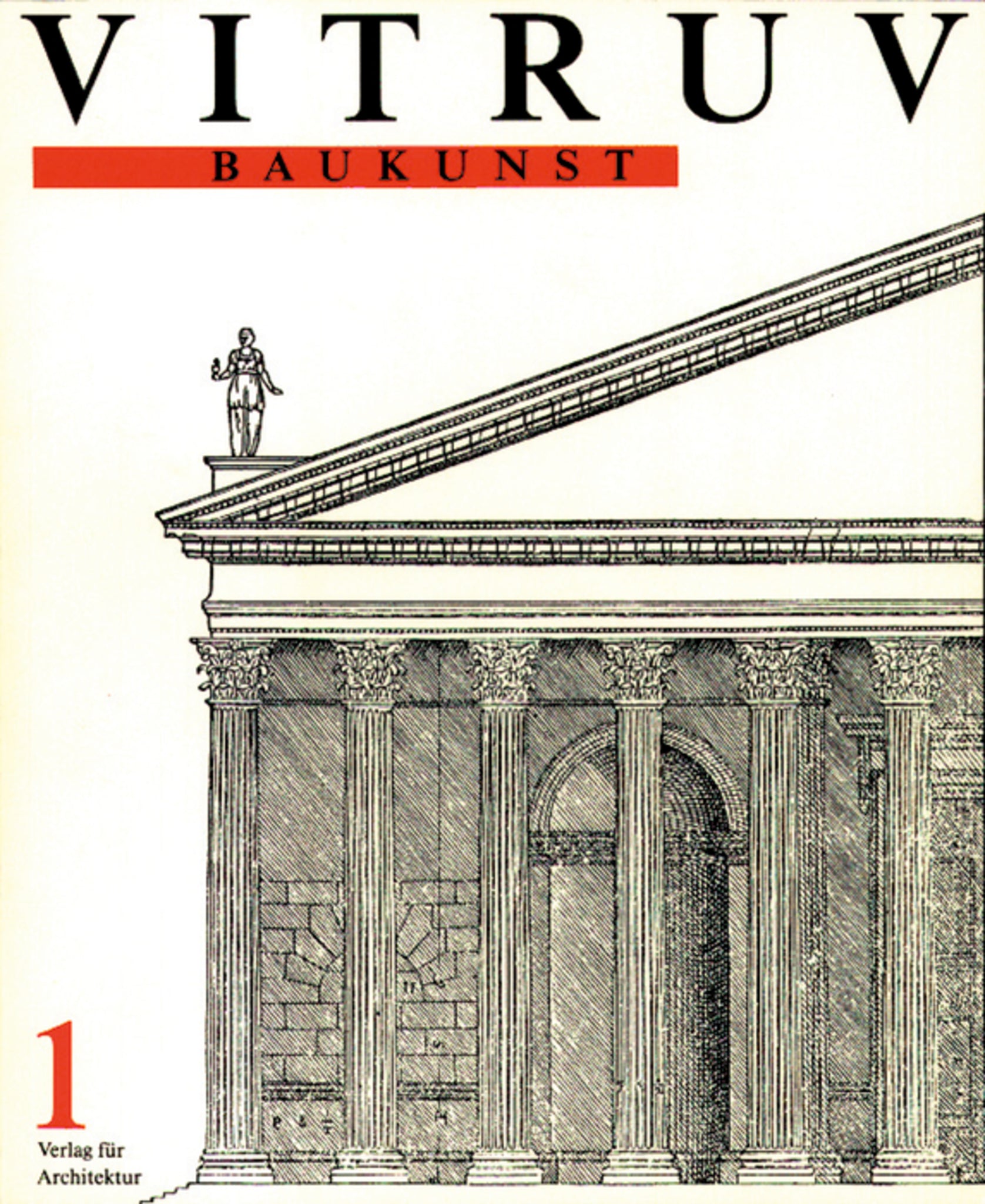 Cover image for Vitruv, Baukunst ISBN 9783764355180