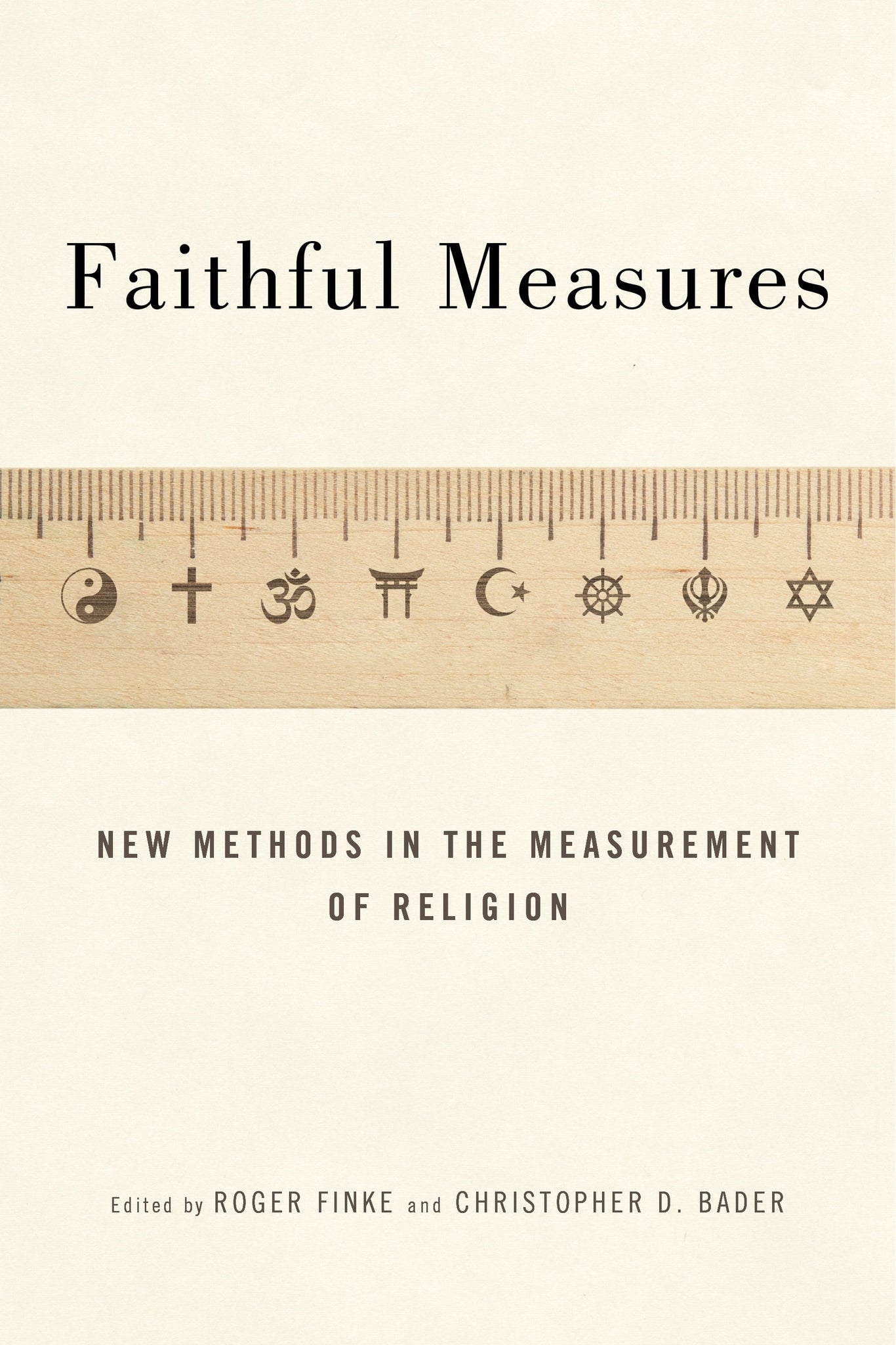 Cover image for Faithful Measures ISBN 9781479877102