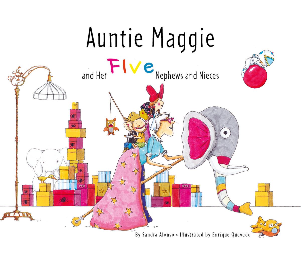 Cover image for Auntie Maggie and Her Five Nephews and Nieces ISBN 9788418302671