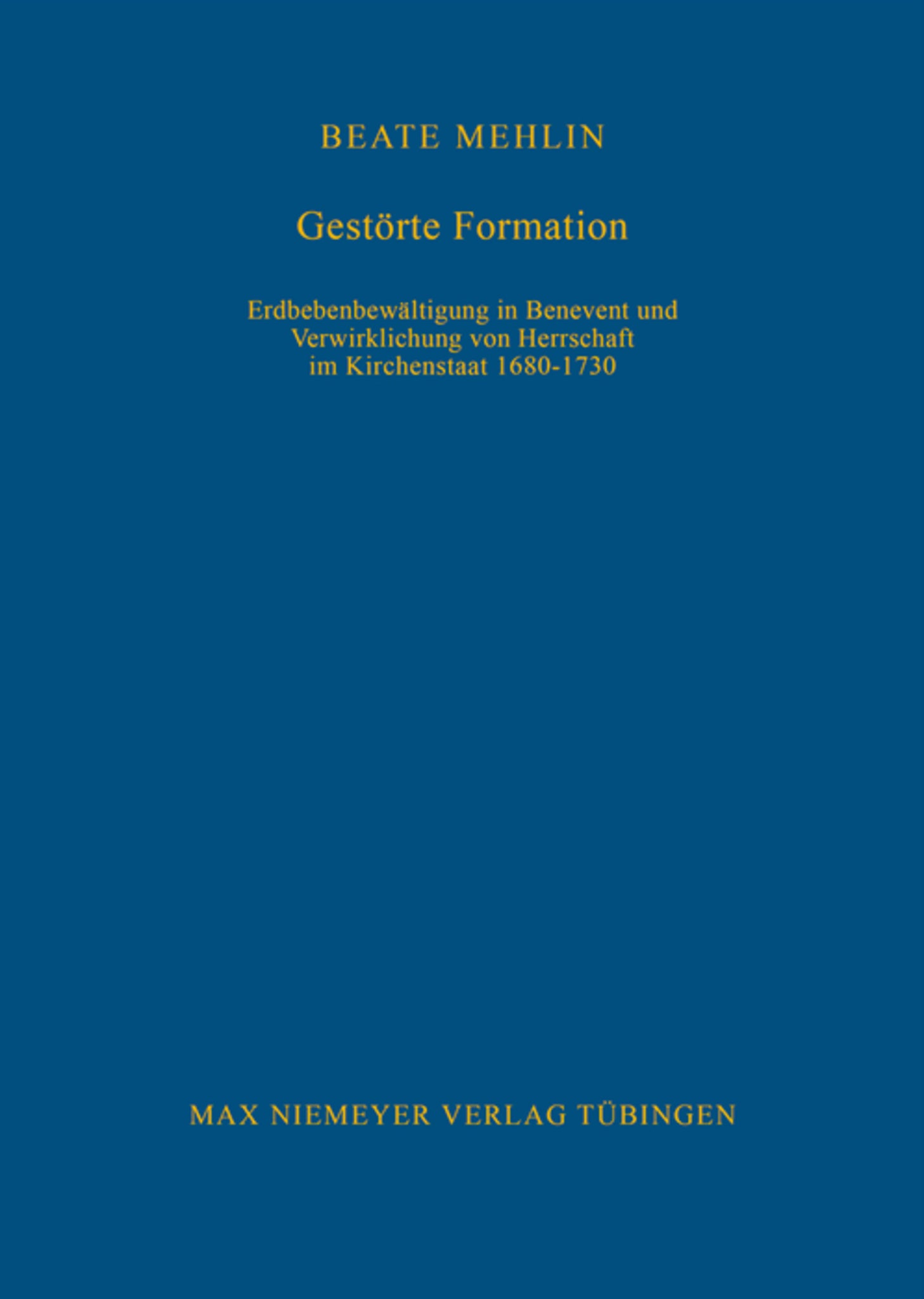 Gestörte Formation
