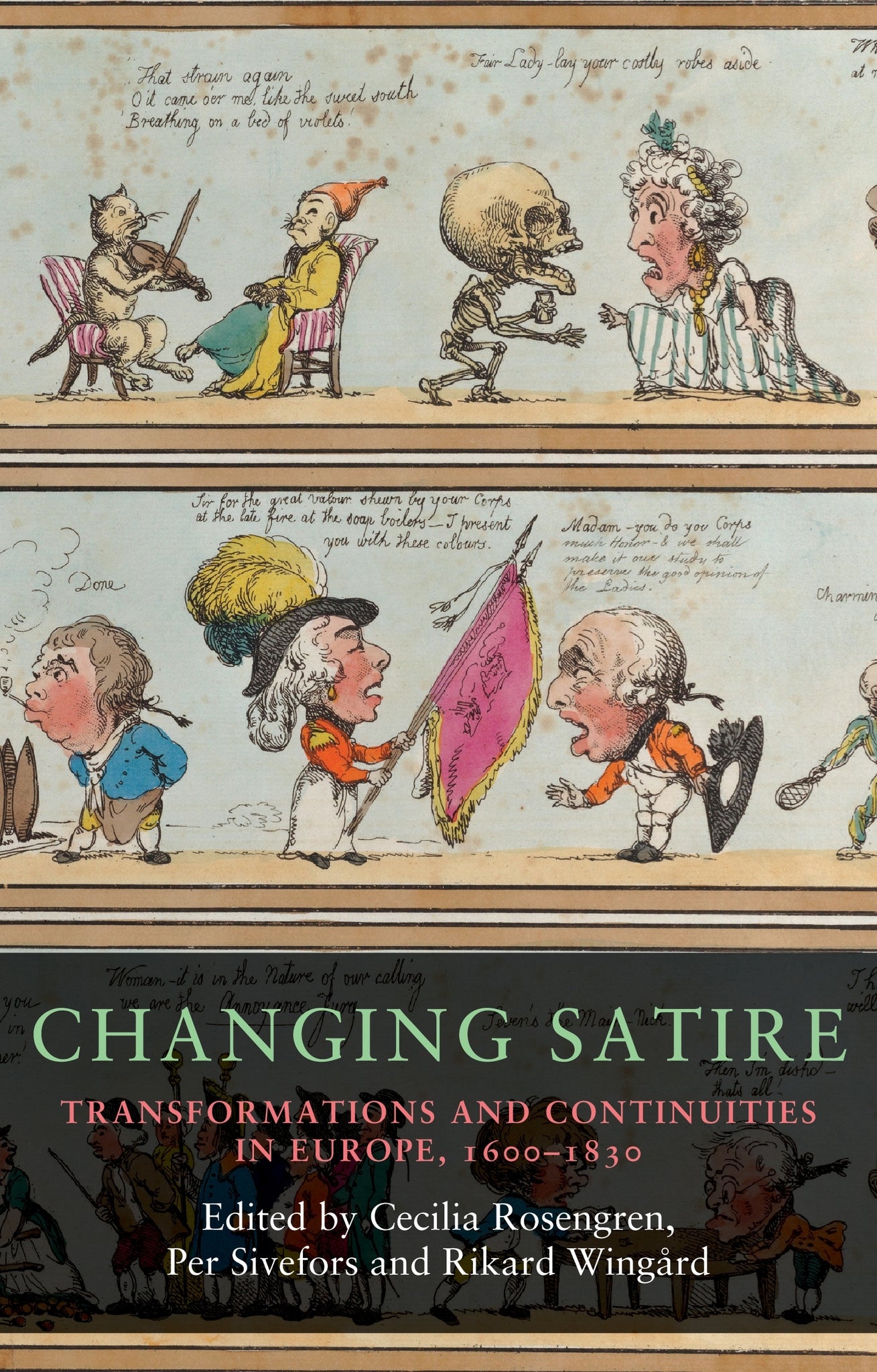 Cover image for Changing satire ISBN 9781526146113