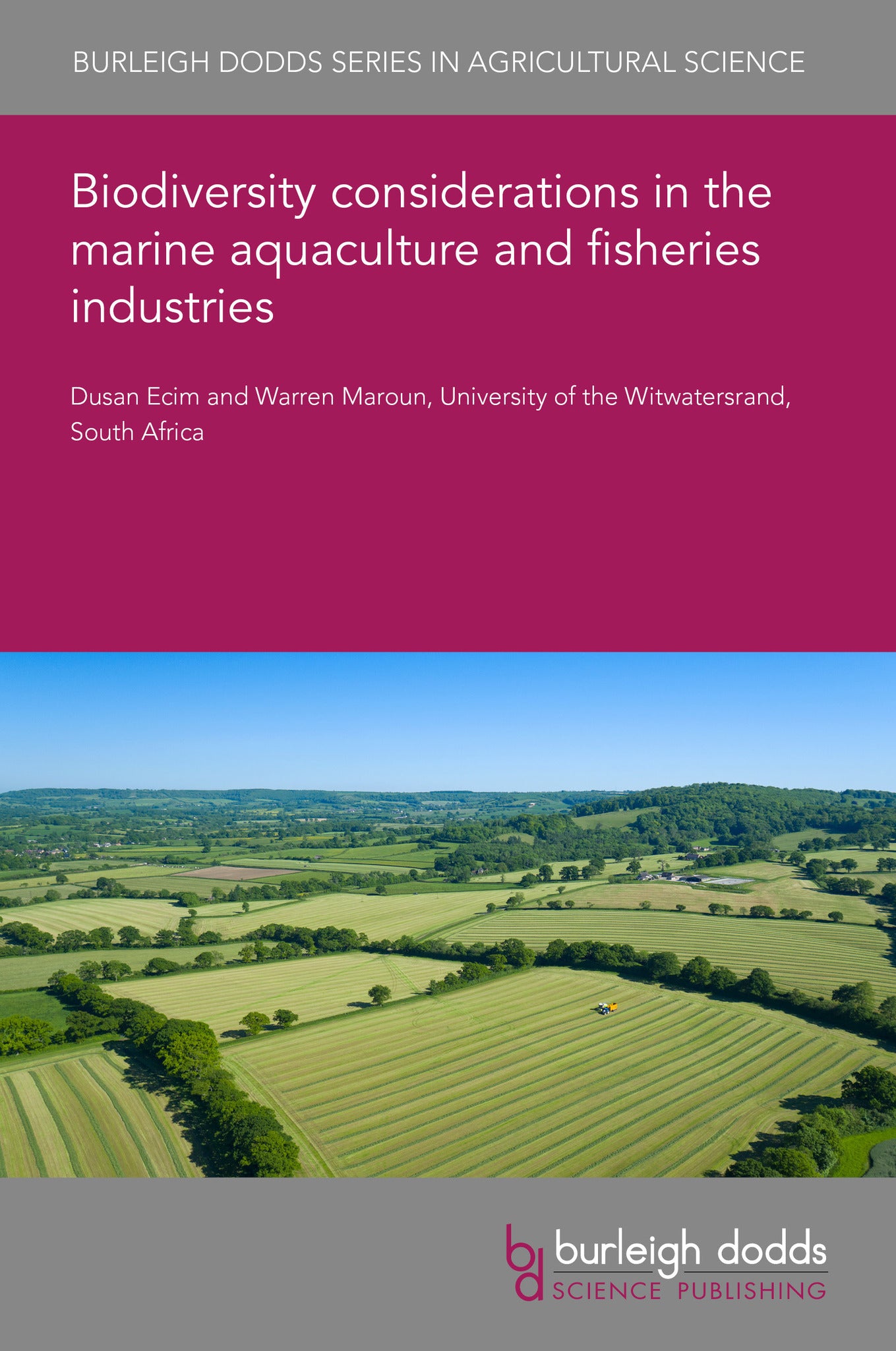 Cover image for Biodiversity considerations in the marine aquaculture and fisheries industries ISBN 9781835450635