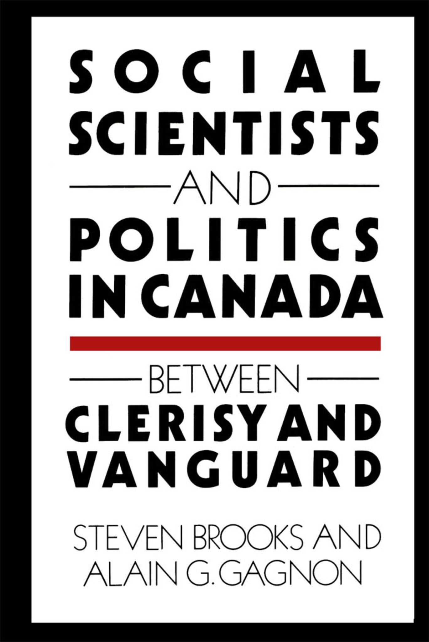 Cover image for Social Scientists and Politics in Canada ISBN 9780773506633