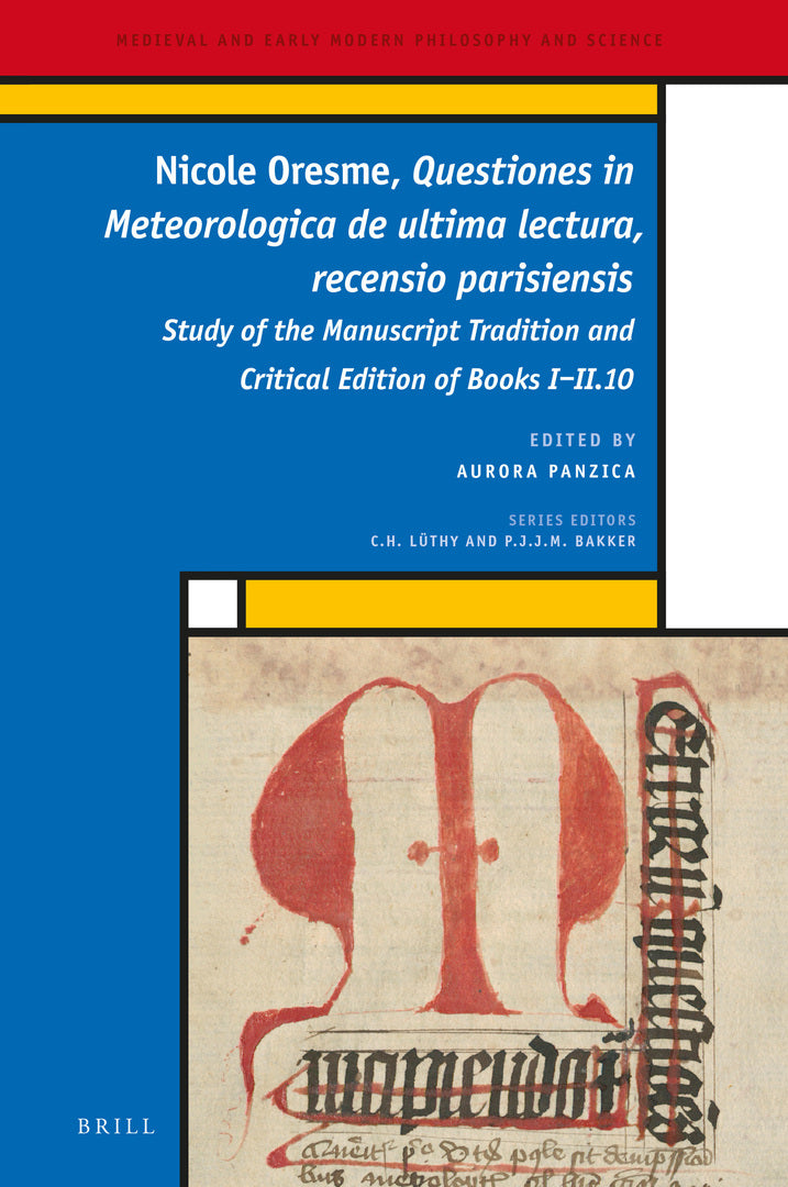 Cover image for Nicole Oresme, Questiones in Meteorologica de ultima lectura, recensio parisiensis ISBN 9789004461406