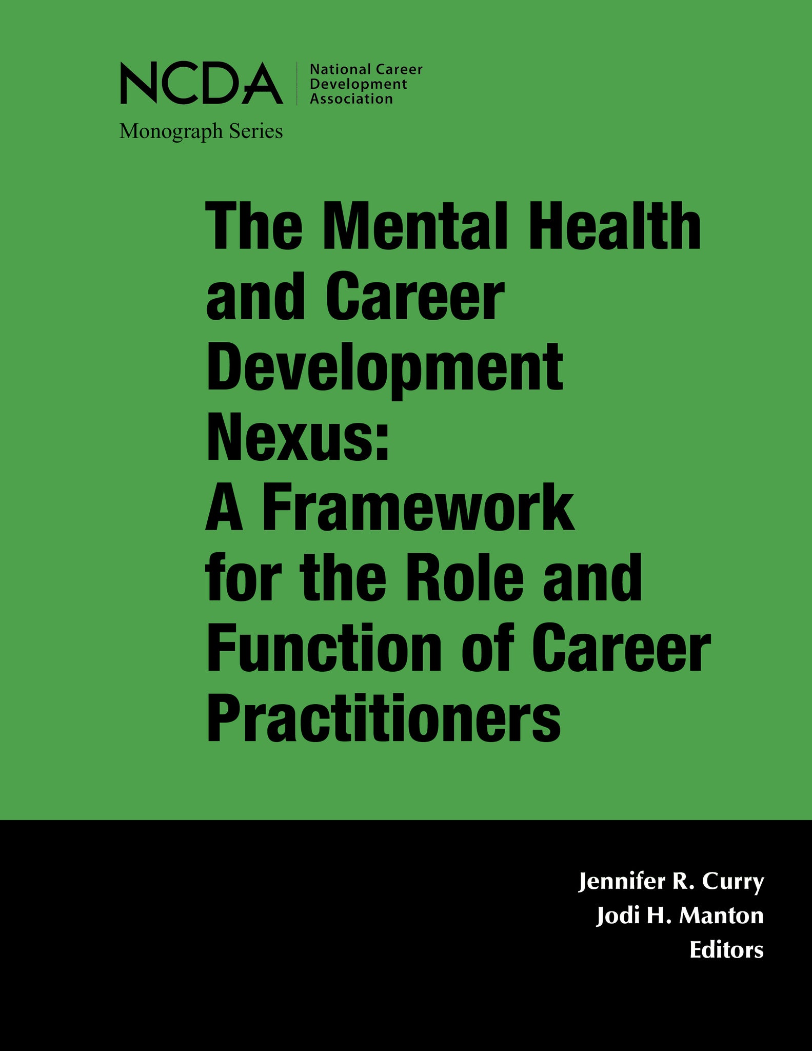 Cover image for The Mental Health and Career Development Nexus ISBN 9781885333728
