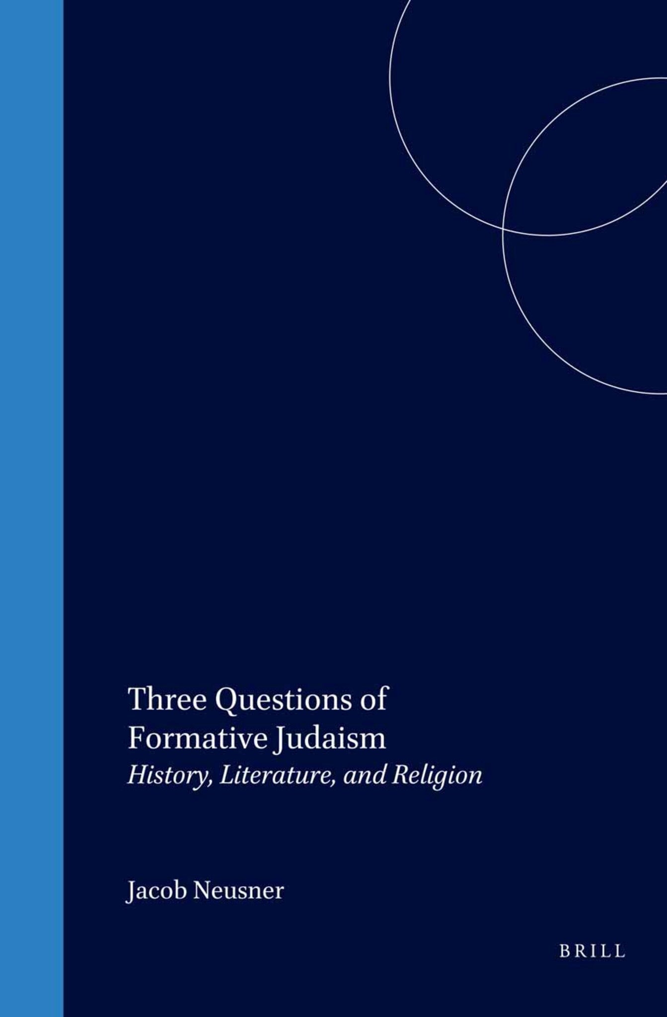 Three Questions of Formative Judaism