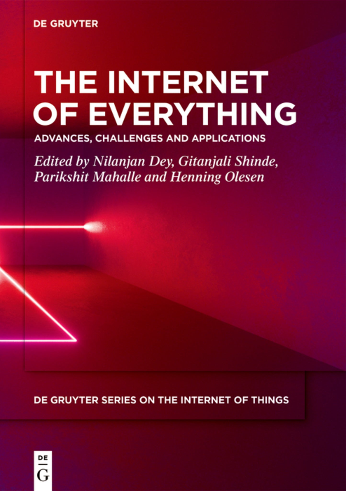 Cover image for The Internet of Everything ISBN 9783110625486