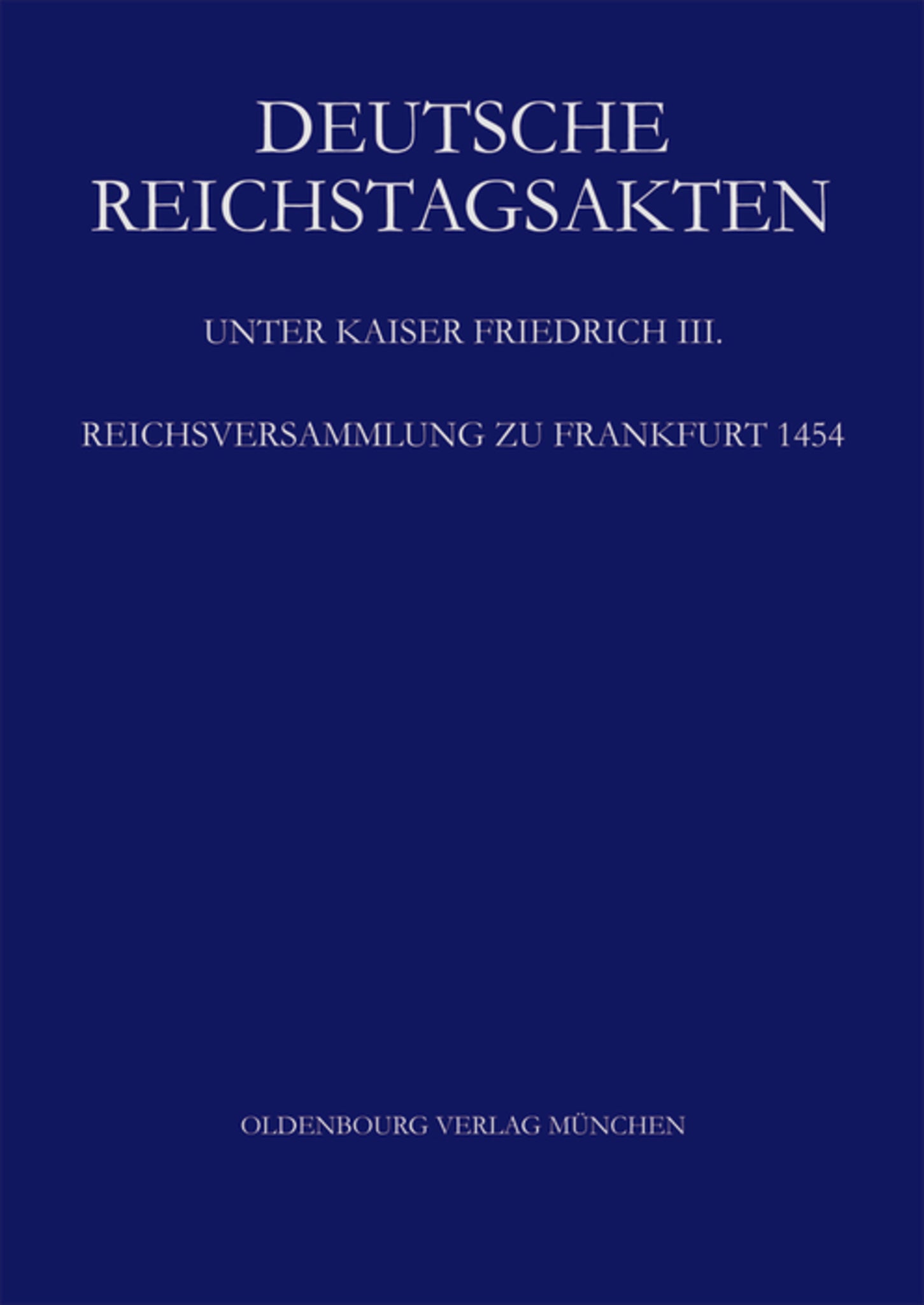 Reichsversammlung zu Frankfurt 1454