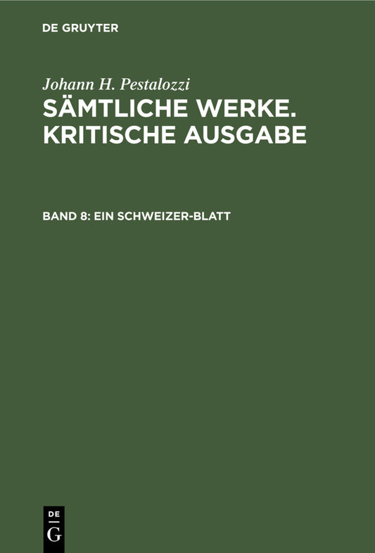 Ein Schweizer-Blatt