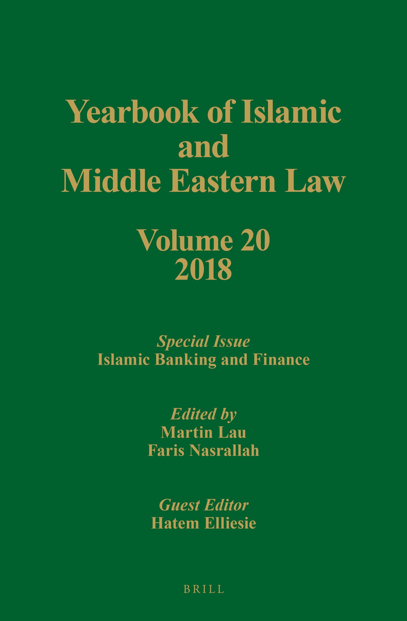 Cover image for Yearbook of Islamic and Middle Eastern Law, Volume 20 (2018) ISBN 9789004428447