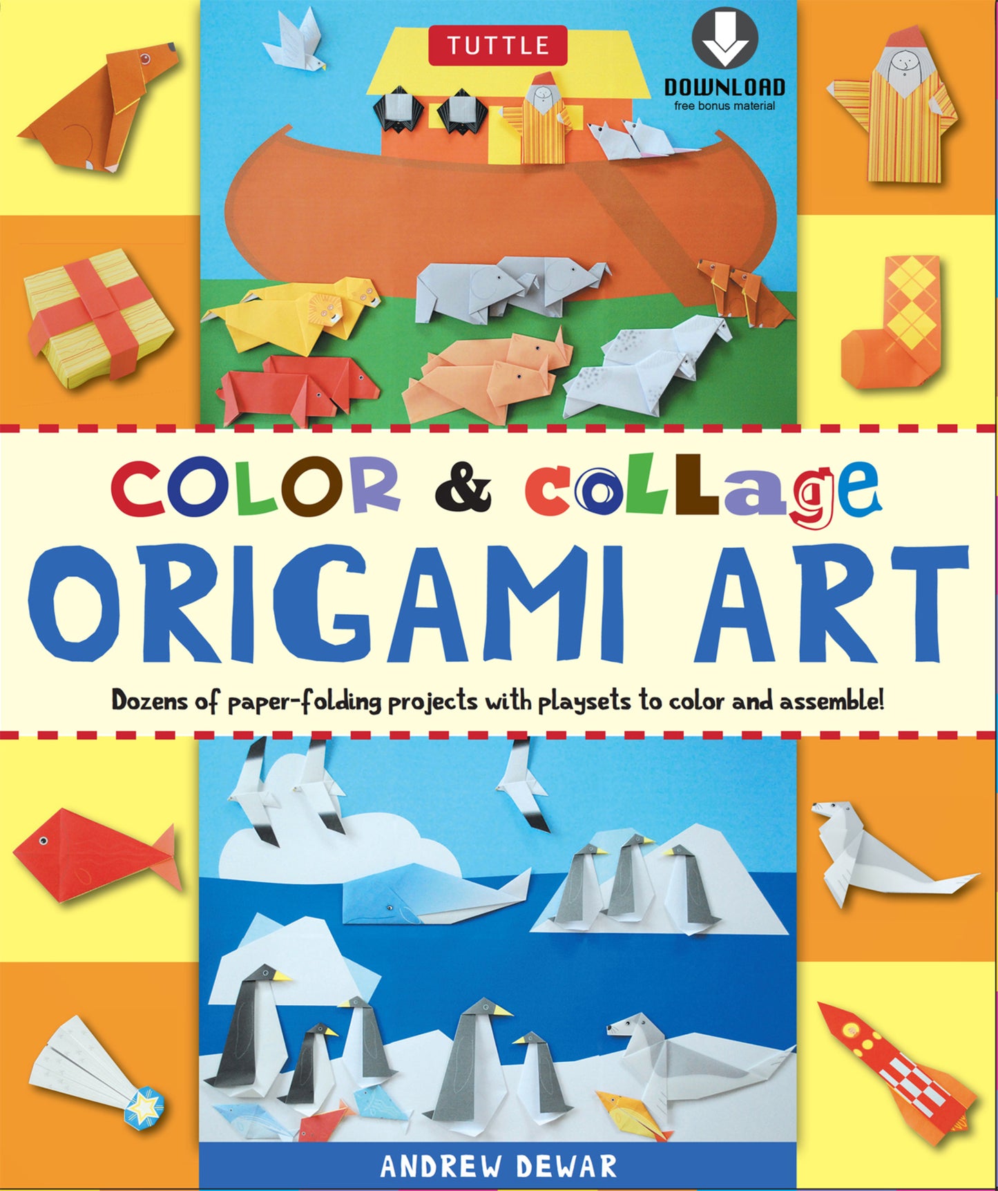 Color & Collage Origami Art Kit Ebook