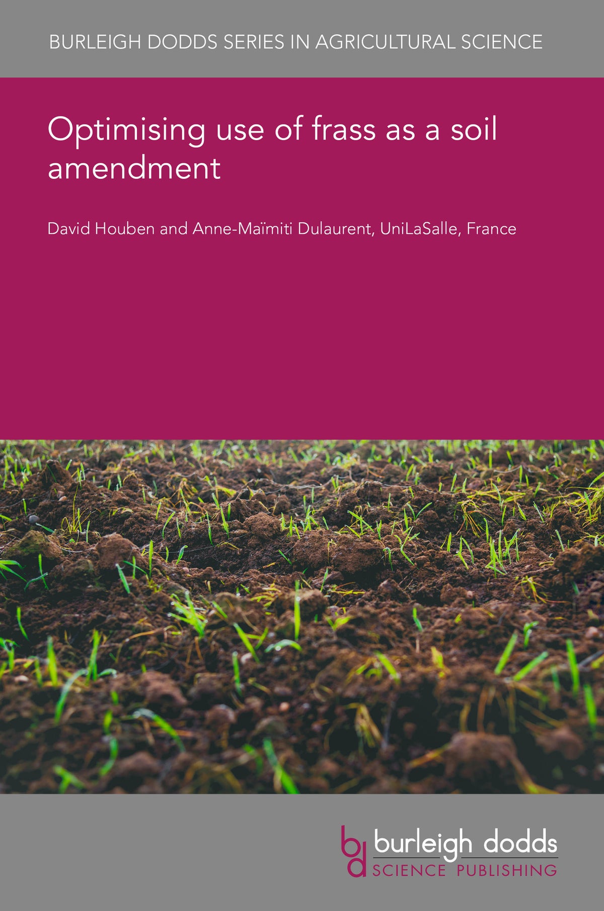 Cover image for Optimising use of frass as a soil amendment ISBN 