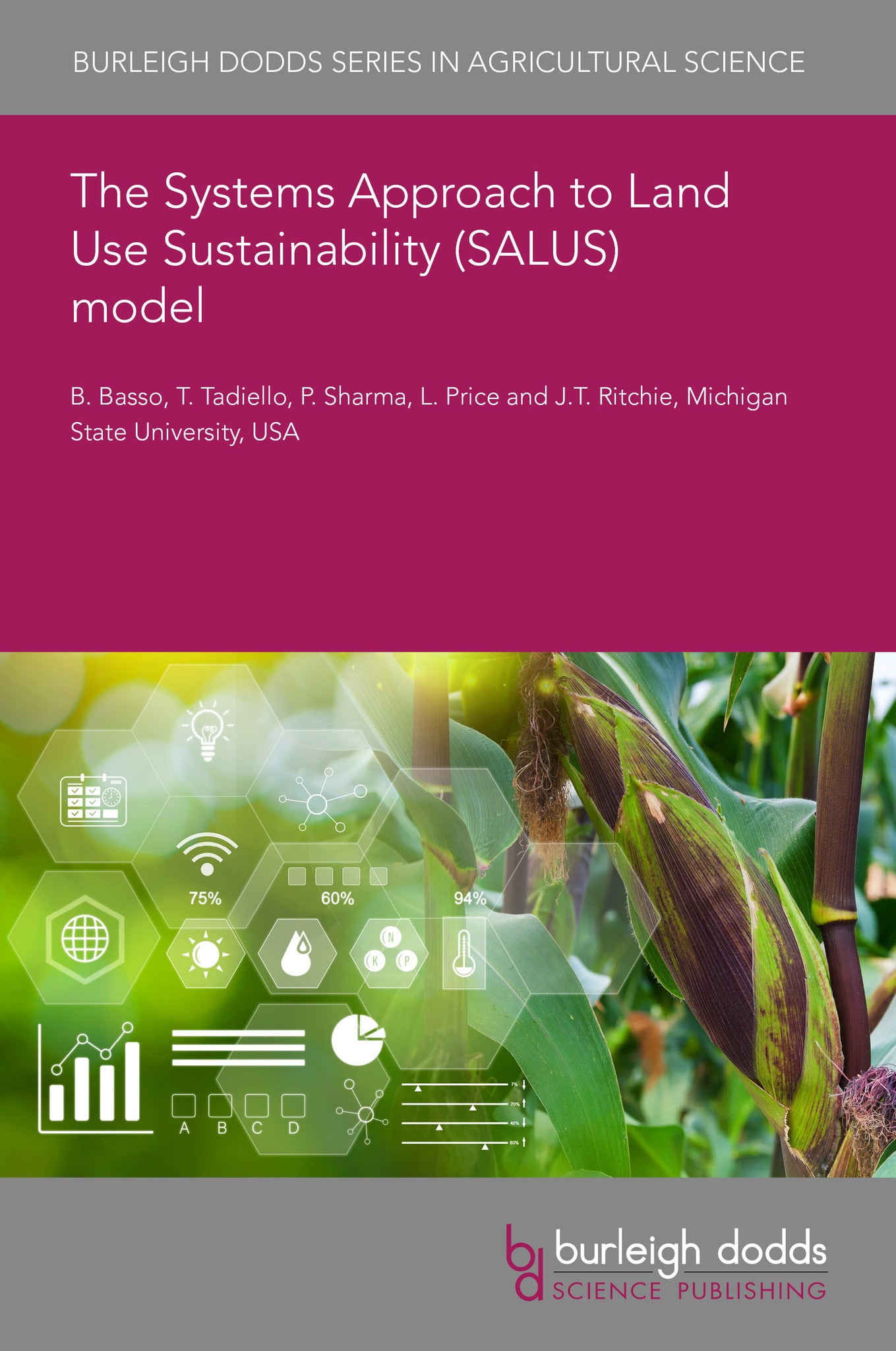 Cover image for The Systems Approach to Land Use Sustainability (SALUS) model ISBN 9781835456347