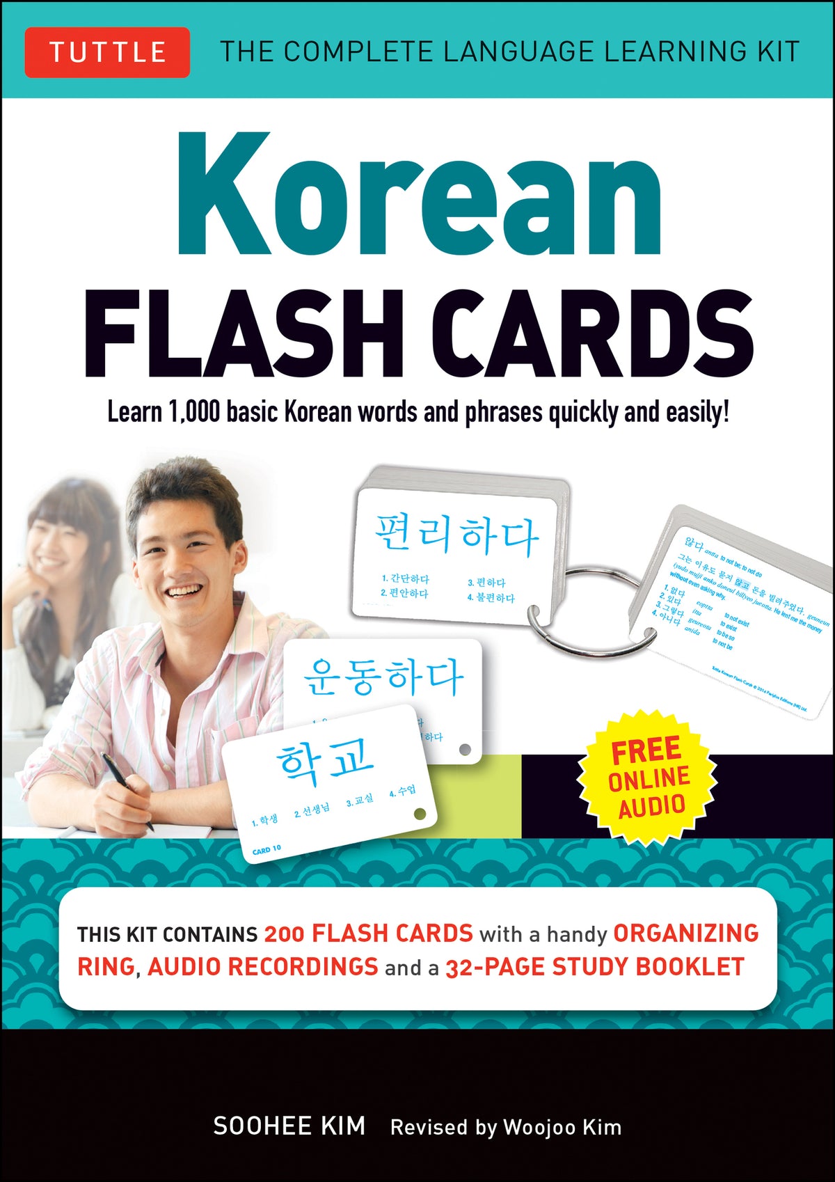Cover image for Korean Flash Cards Kit ISBN 9780804844826