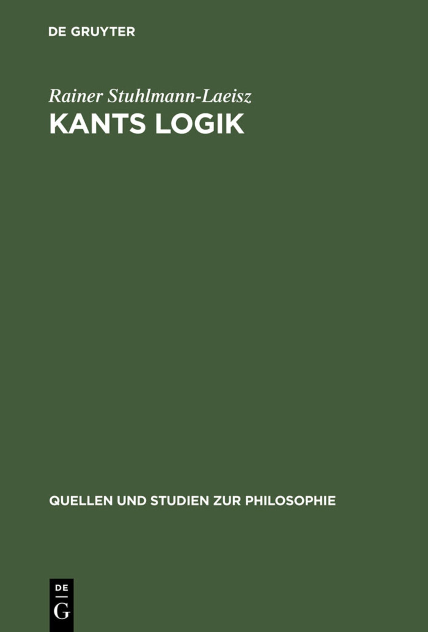 Kants Logik