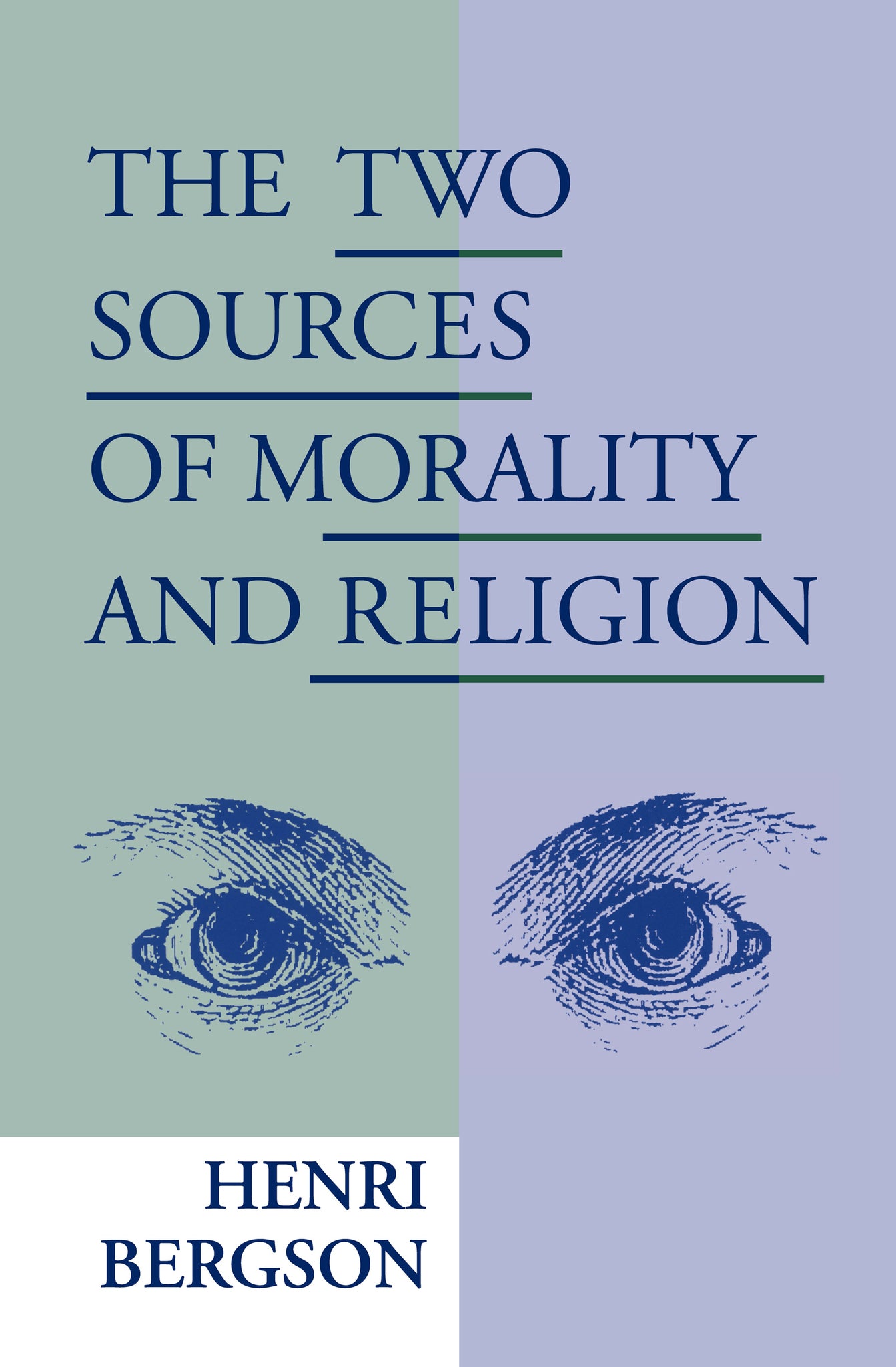 Cover image for The Two Sources of Morality and Religion ISBN 9780268158910