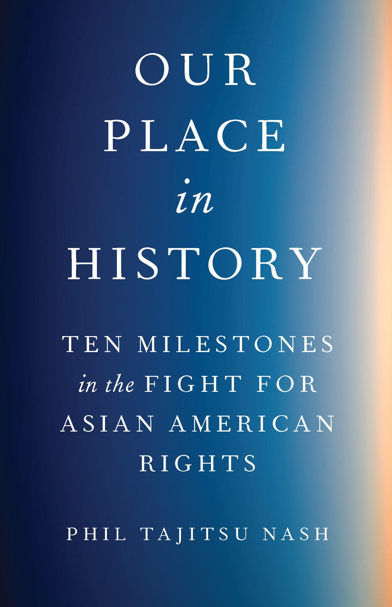 Cover image for Our Place in History ISBN 9781620978962