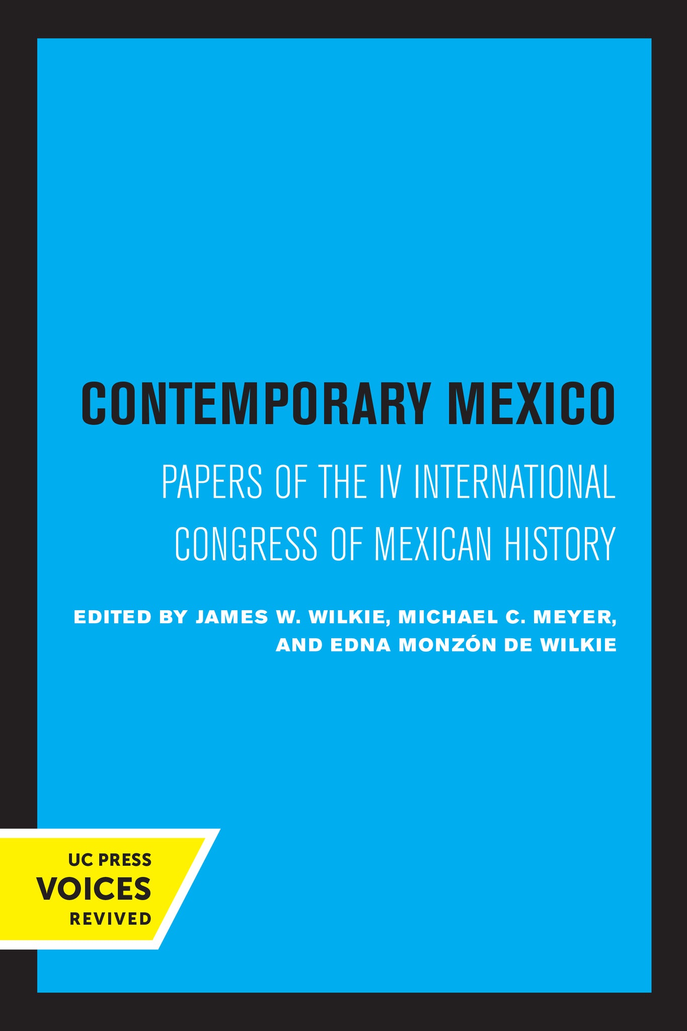Cover image for Contemporary Mexico ISBN 9780520326040