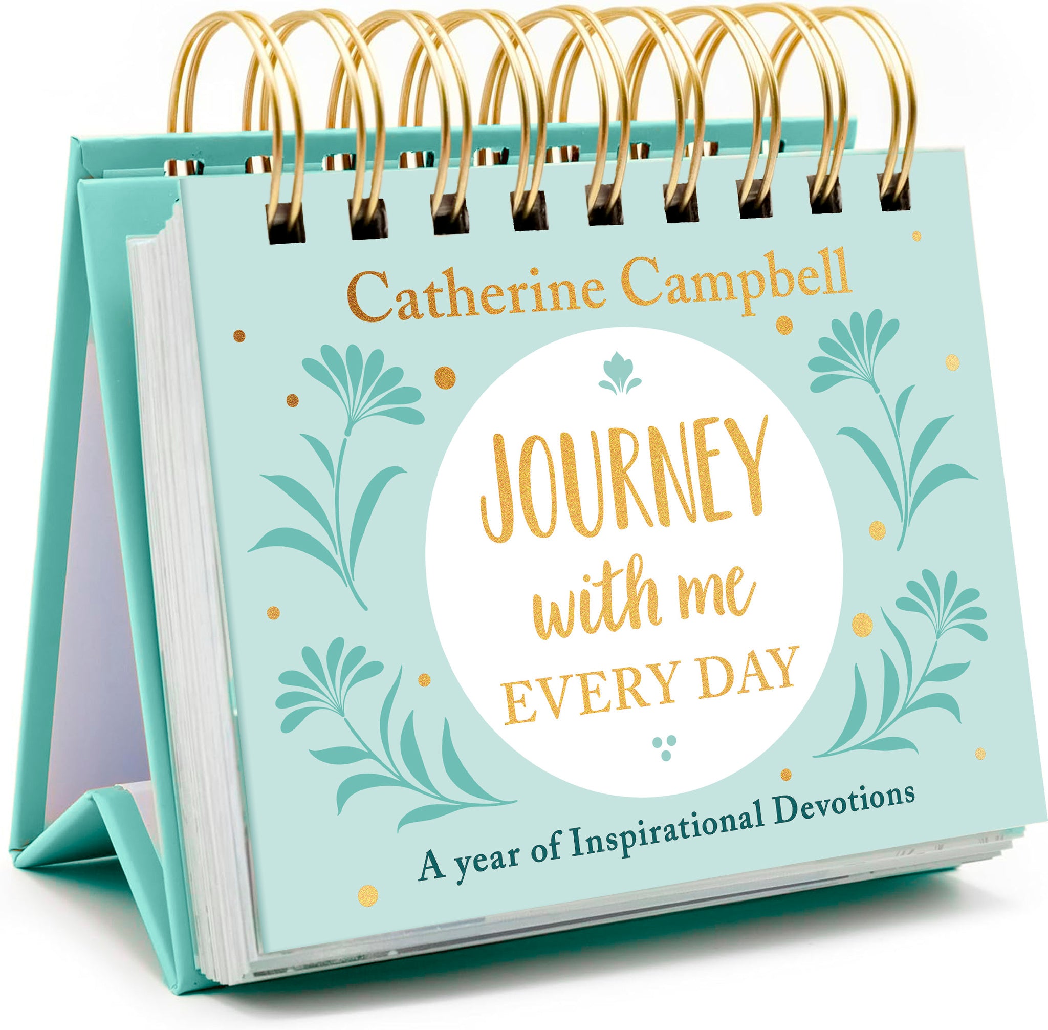 Cover image for Journey With Me Every Day - 366-Day Perpetual Calendar ISBN 9781789746068