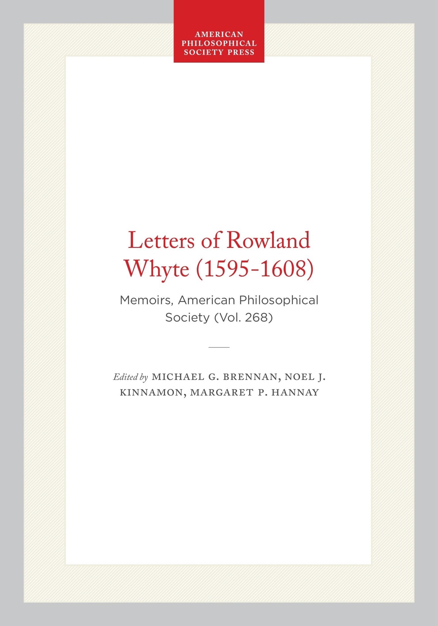 Letters of Rowland Whyte (1595-1608)
